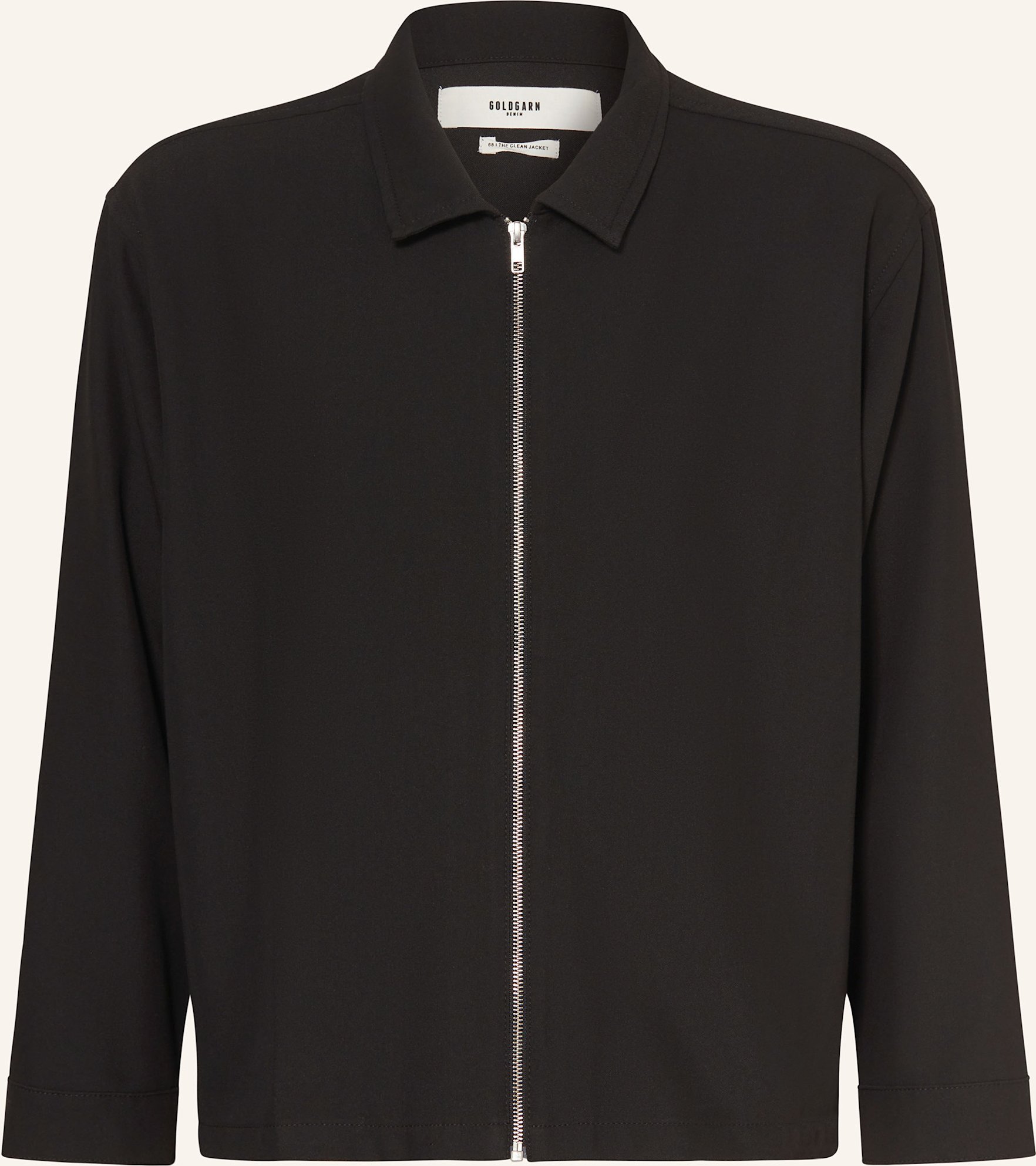 Goldgarn Denim Overjacket schwarz