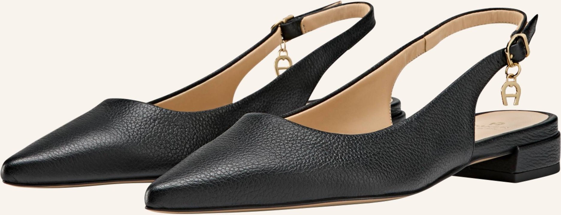 Aigner Slingback Pumps Alina 4h schwarz