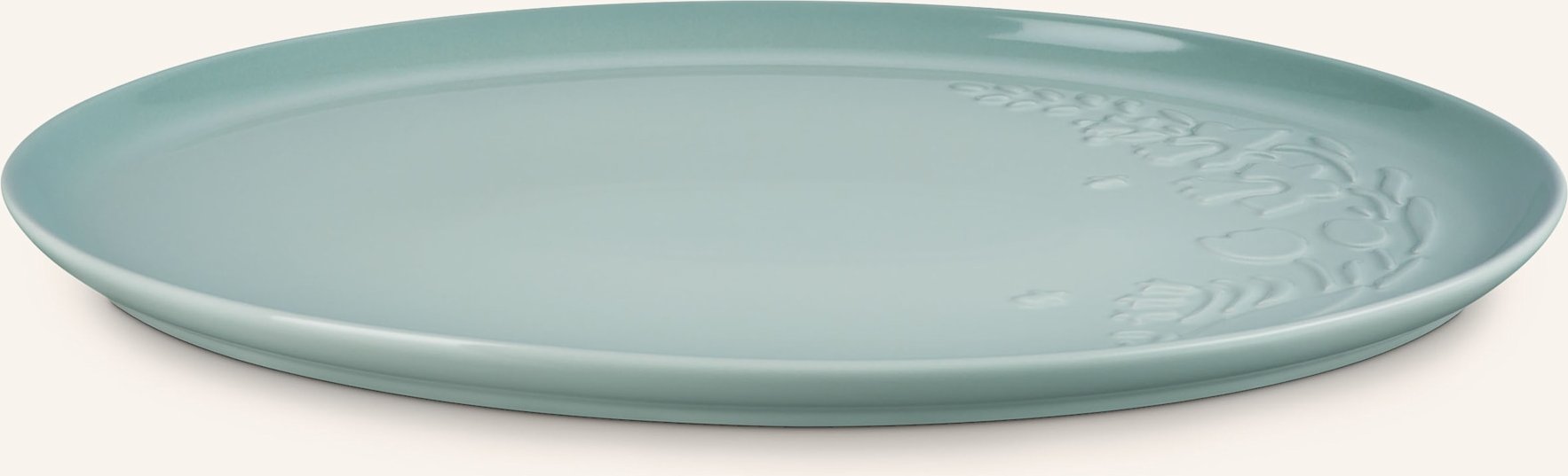 Le Creuset Servierplatte Jardin gruen