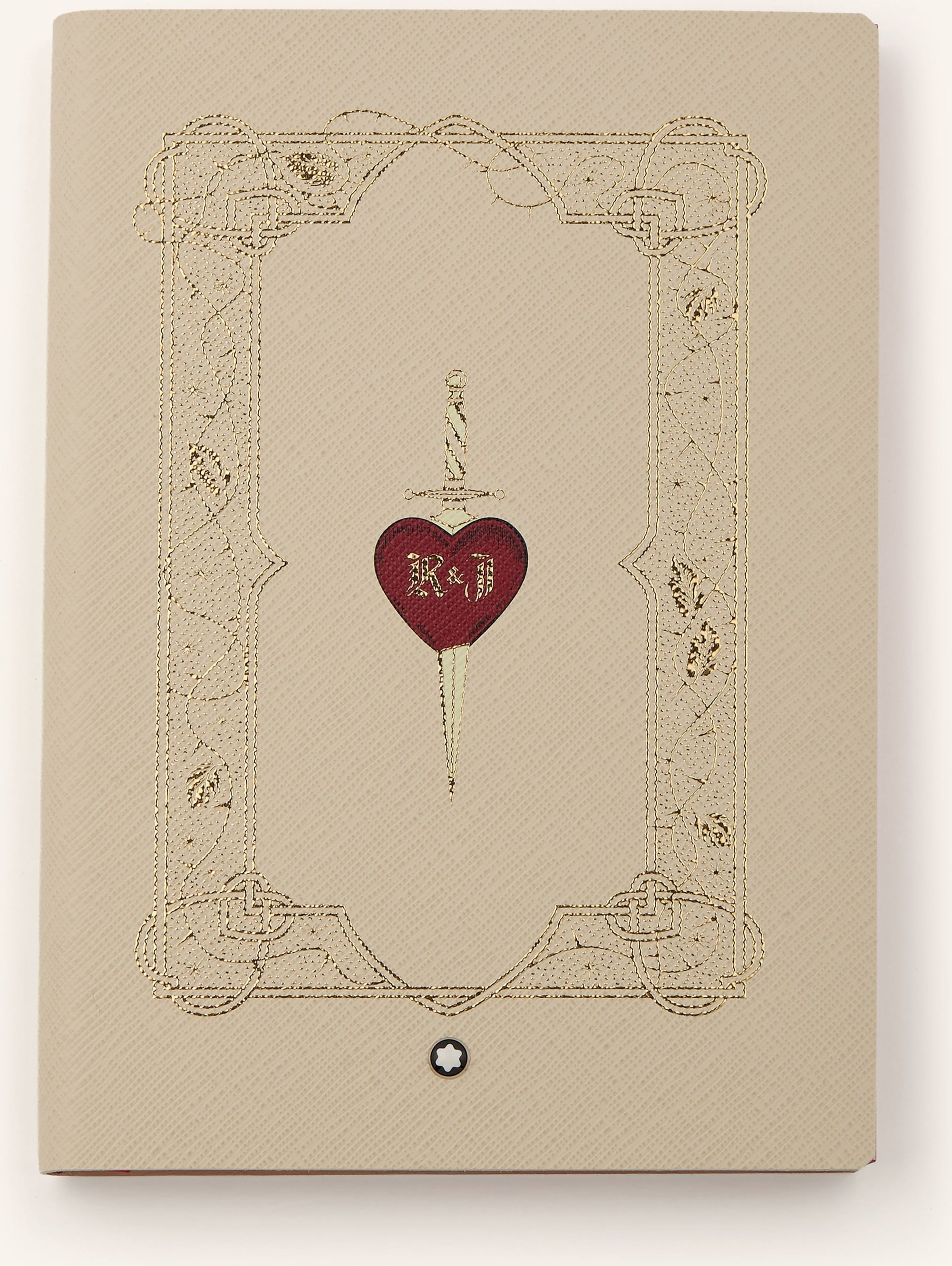 Montblanc Saffiano-Notizbuch Romeo & Juliet Medium weiss