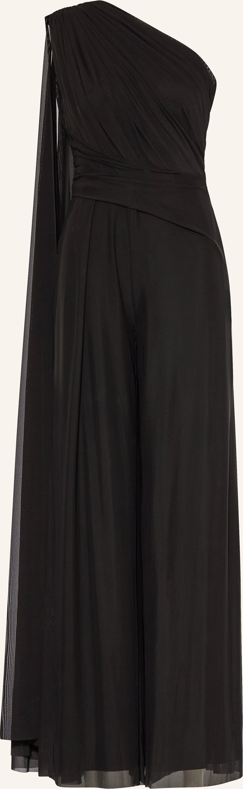 Talbot Runhof Jumpsuit Aus Mesh schwarz