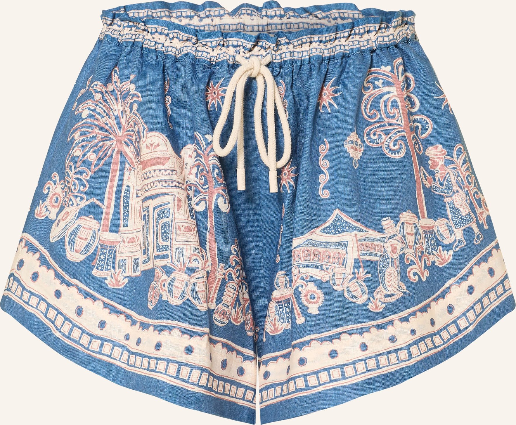 Alémais Leinenshorts Acacia blau