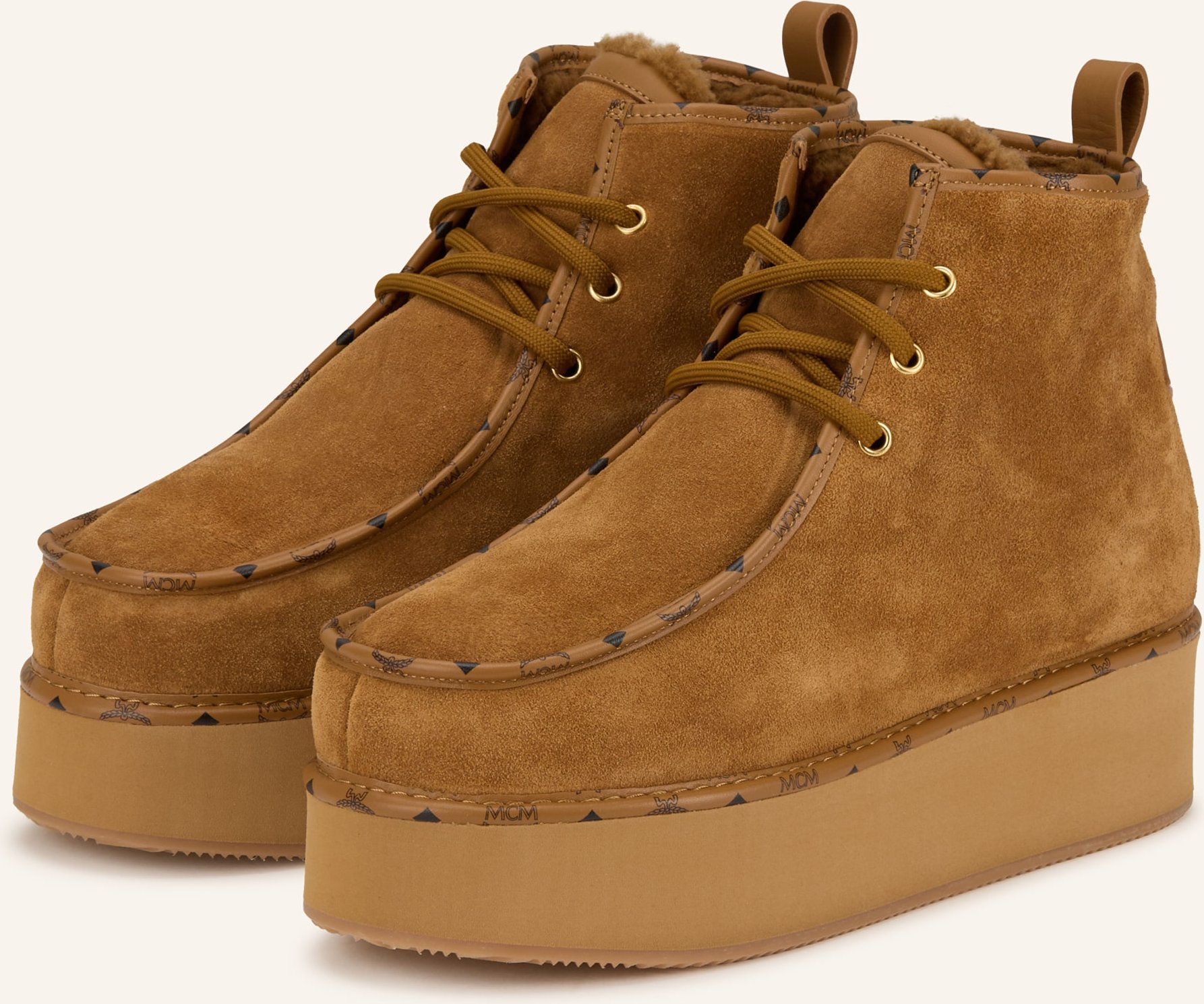 Mcm Schnürboots braun