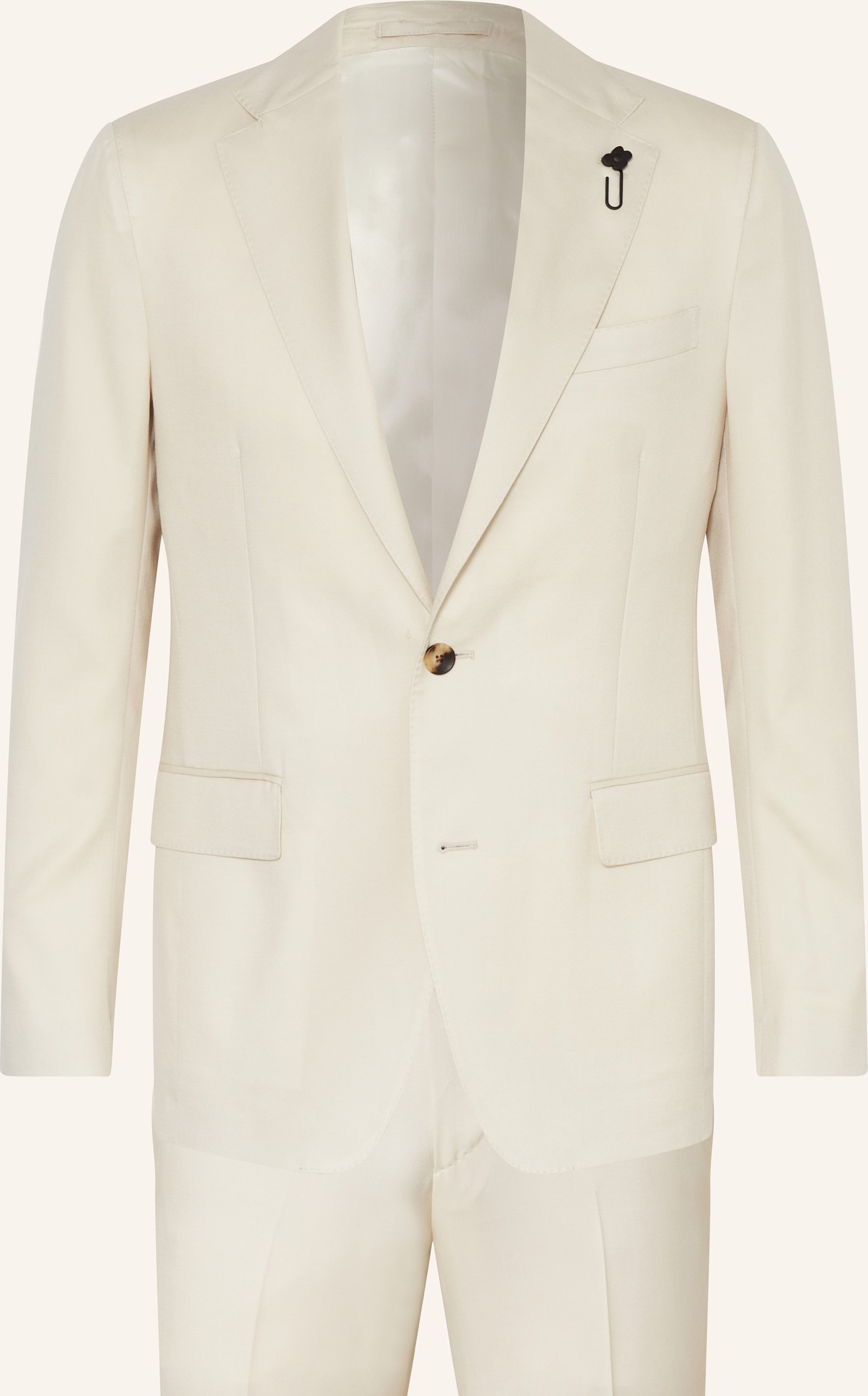 Lardini Anzug Extra Slim Fit beige