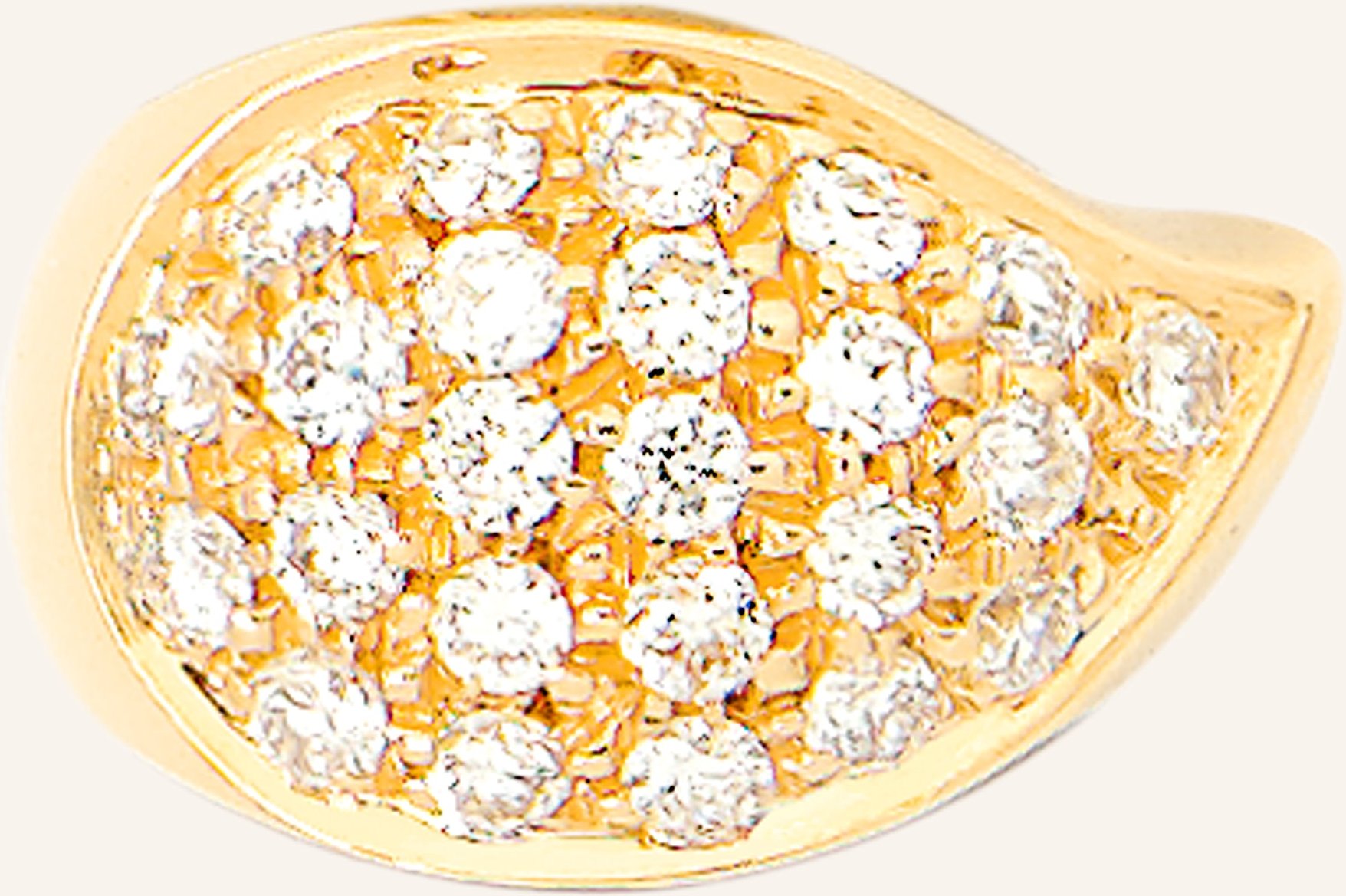 Tamara Comolli Charm Signature Drop Clasp Diamond Pavé Aus 18 Karat Gelbgold Mit Diamant Pavé gold