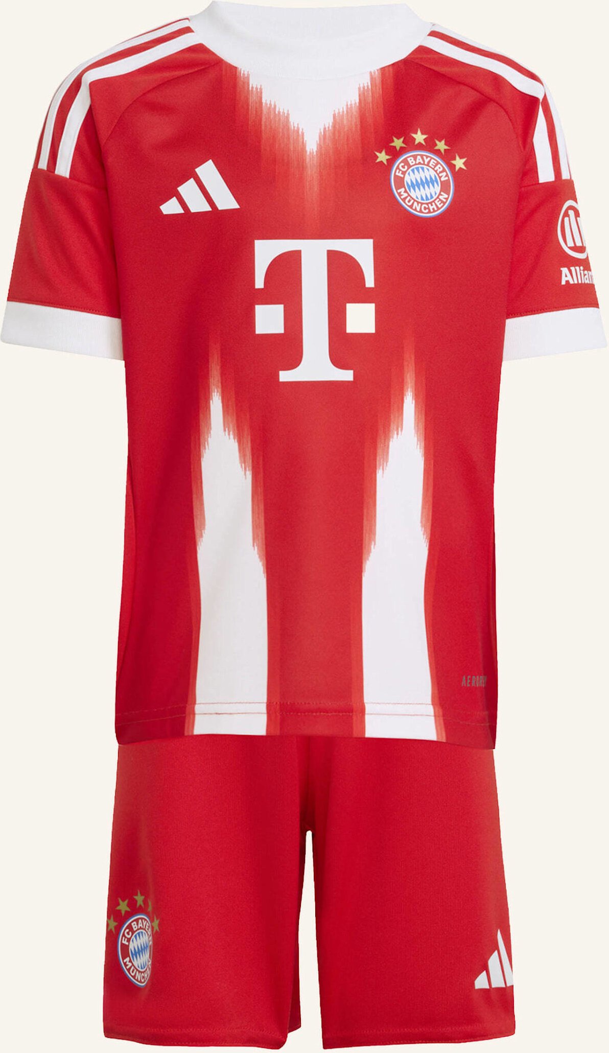 Thumbnail - Adidas Fc Bayern München 25/26 Kids Mini-Heimausrüstung rot