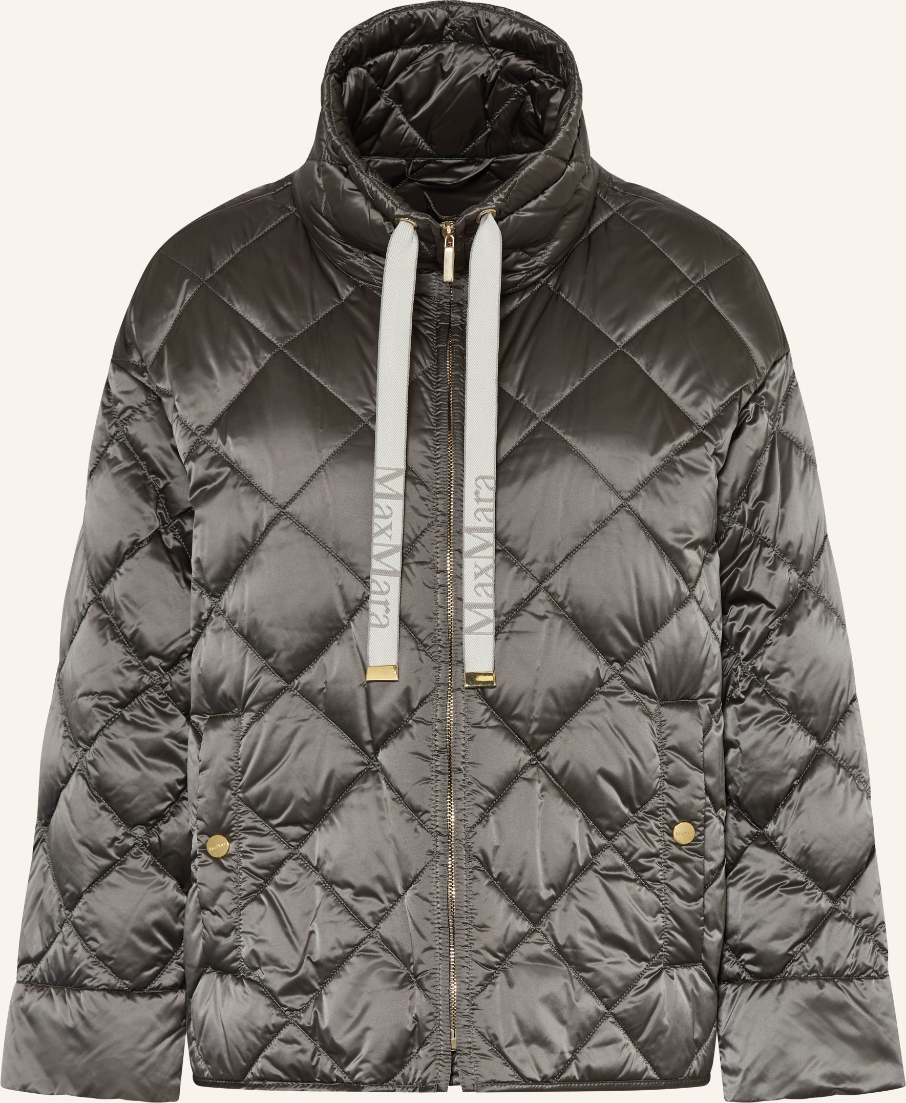 Max Mara The Cube Steppjacke Pisoft grau