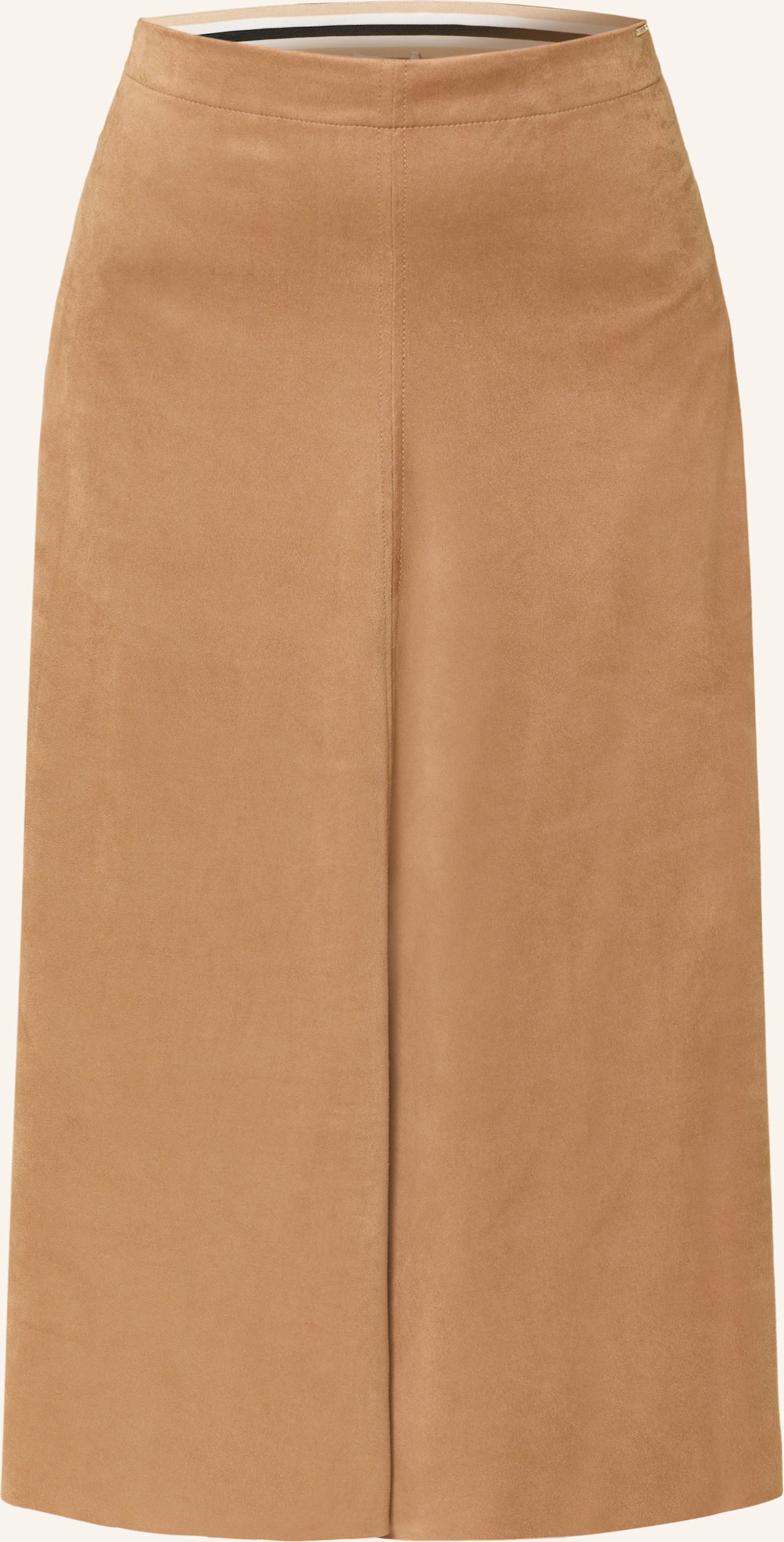 Cinque Jerseyrock Ciroadster In Lederoptik braun