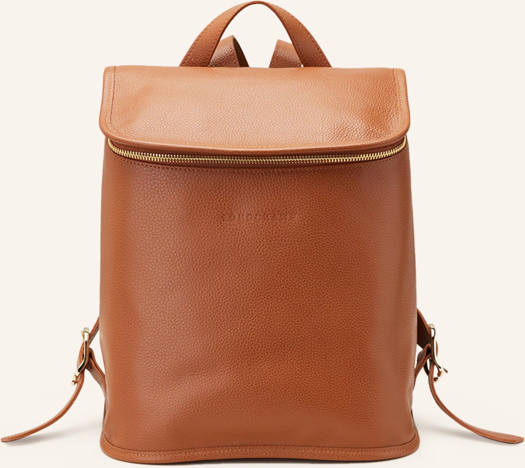 Longchamp Rucksack Foulonné braun