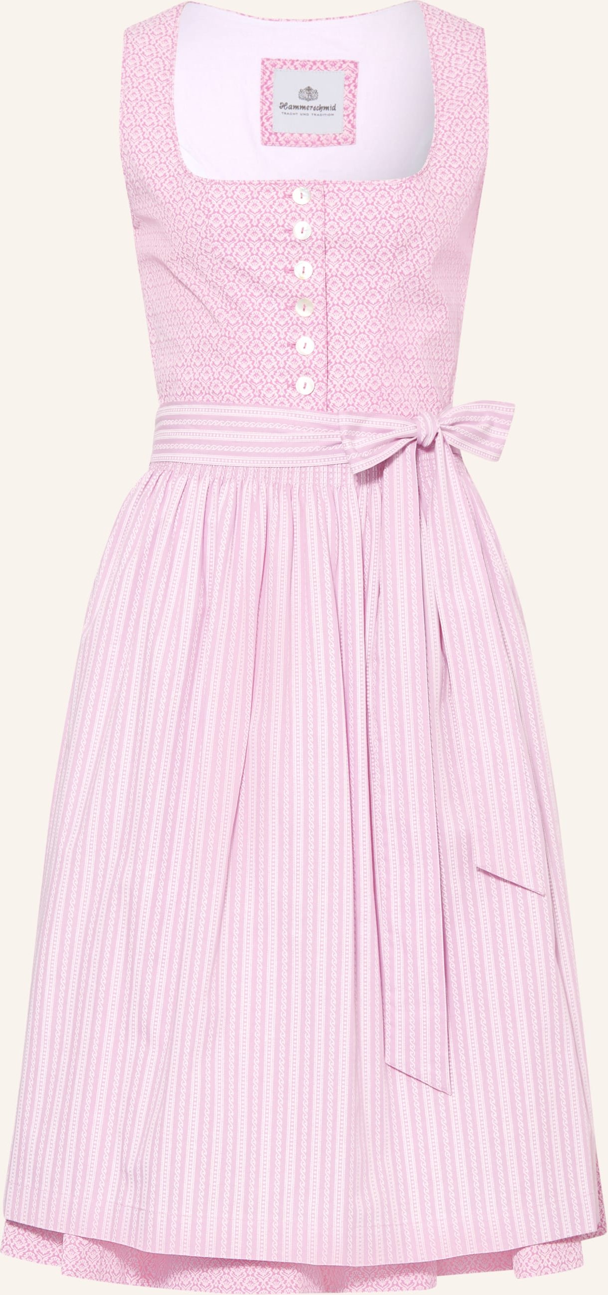 Hammerschmid Dirndl Braunsee rosa