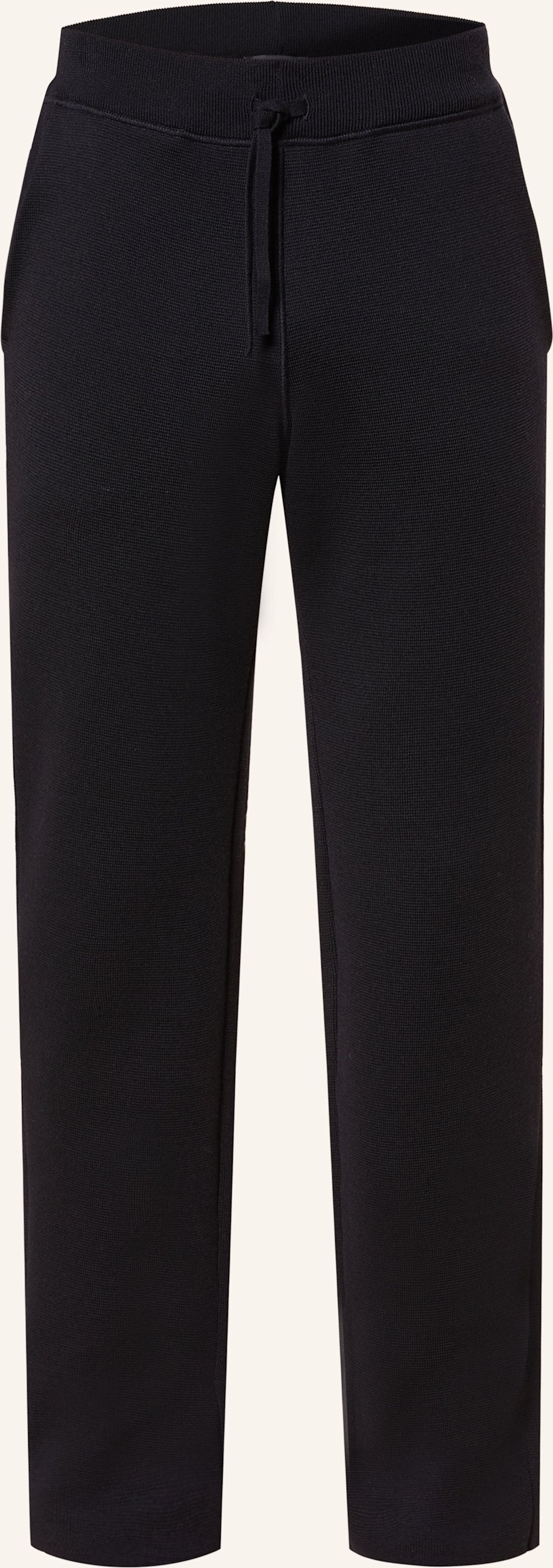 Thumbnail - Maerz Muenchen Piqué-Strickhose Im Jogging-Stil Regular Fit blau