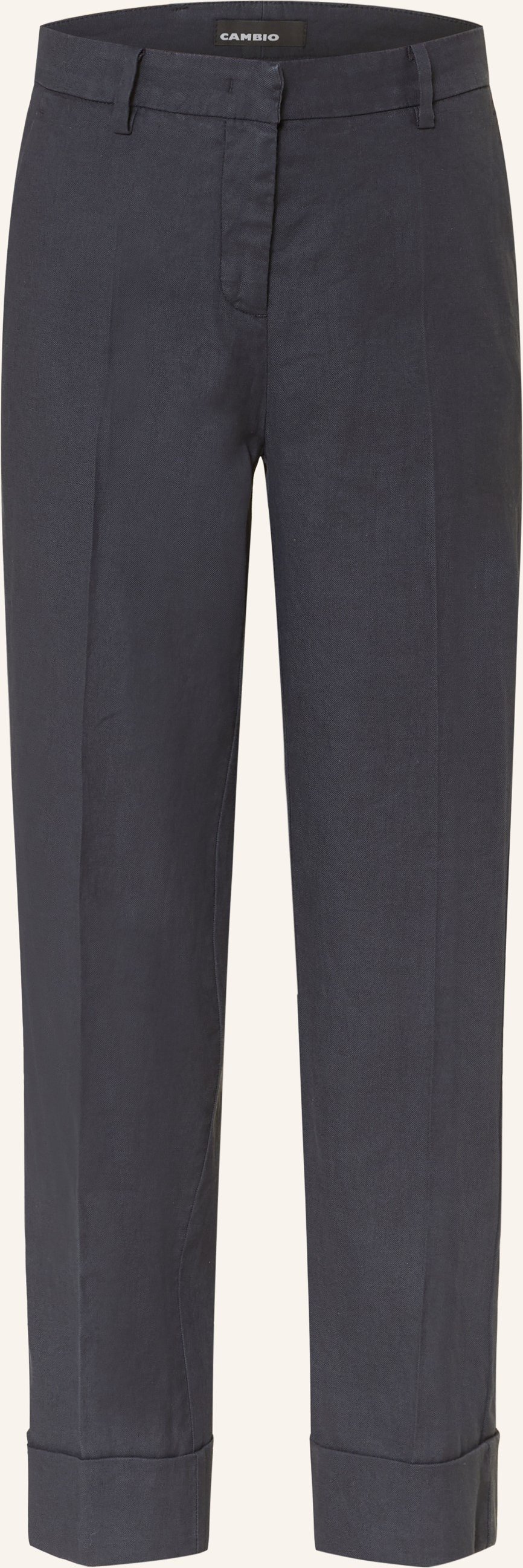 Cambio 7/8-Hose Krystal Mit Leinen blau