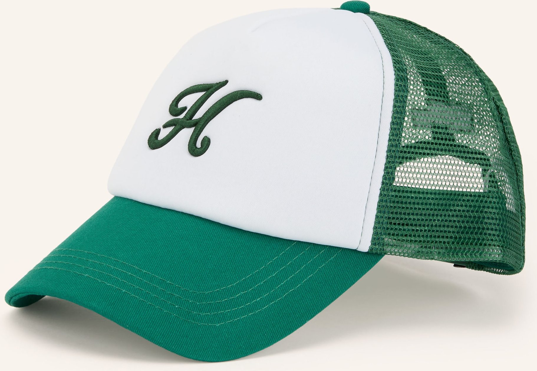 Hatline Lab Cap Heritage Logo weiss