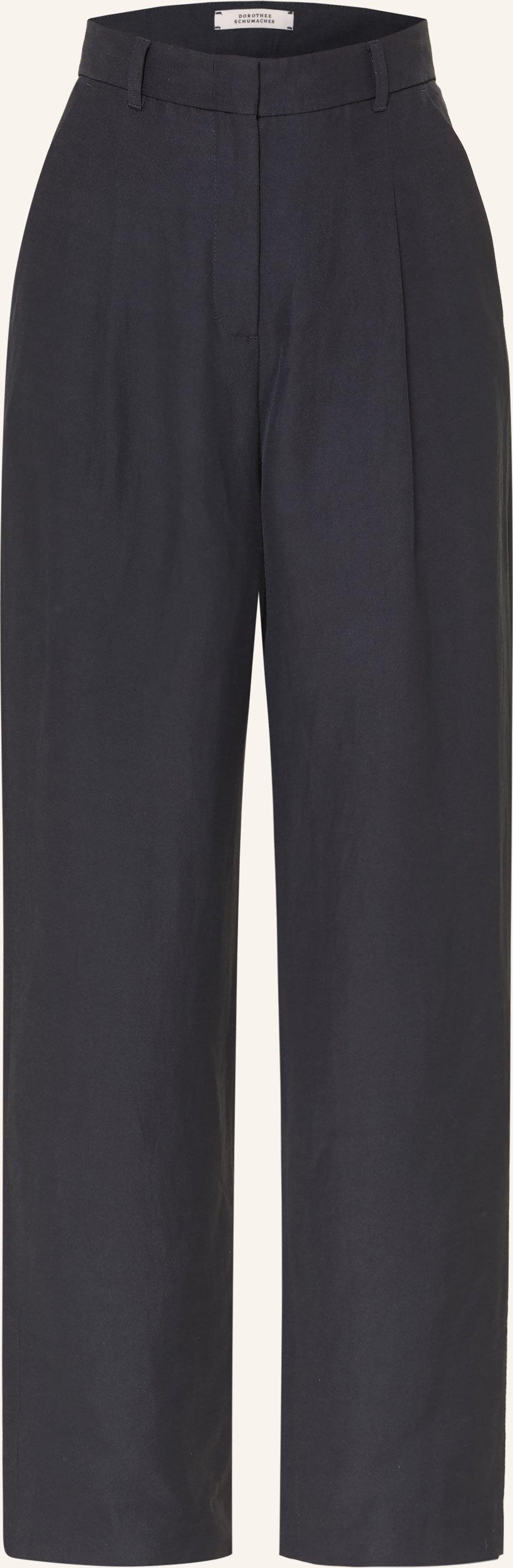 Dorothee Schumacher Hose Summer Cruise Mit Leinen blau