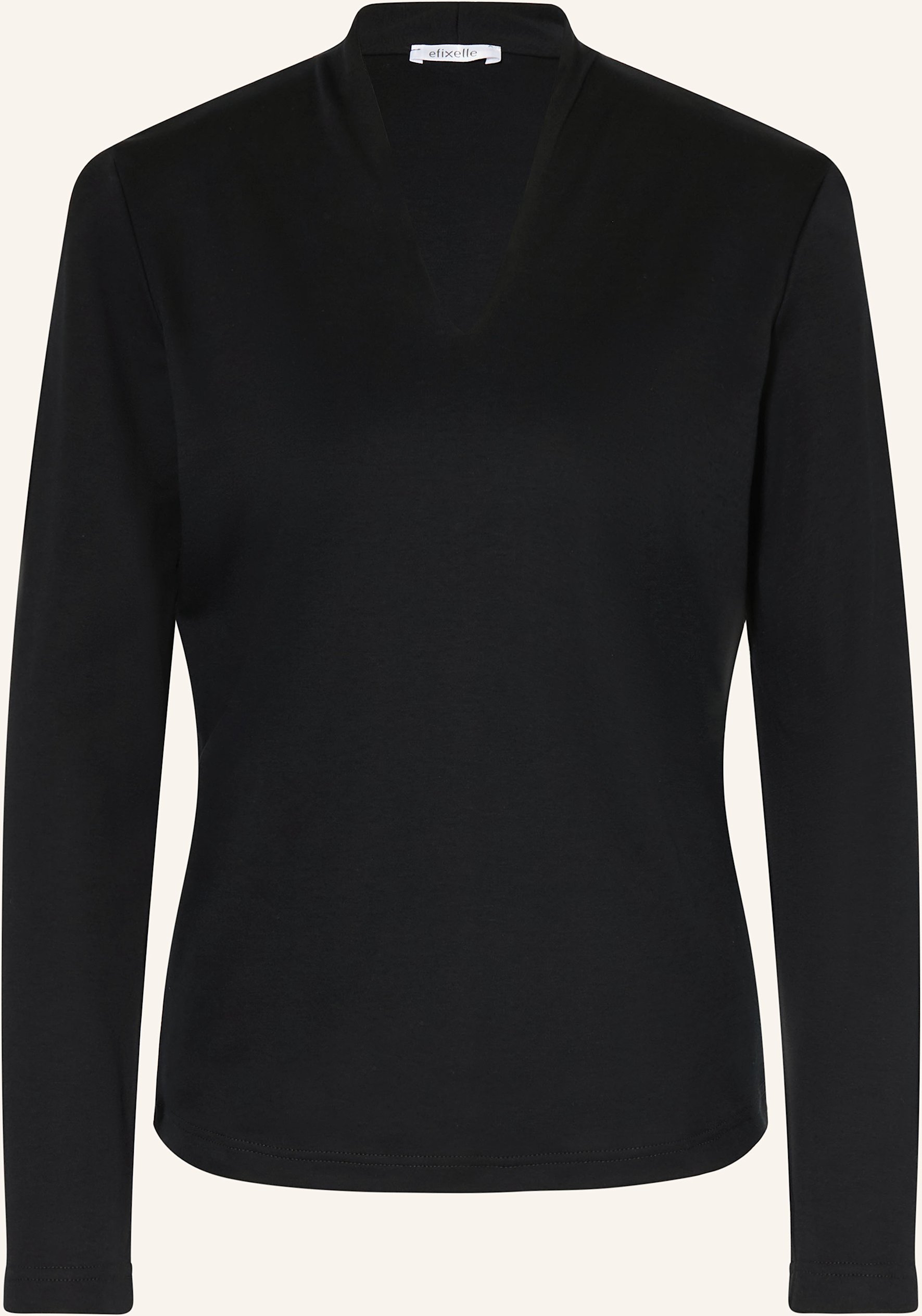 Efixelle Longsleeve schwarz