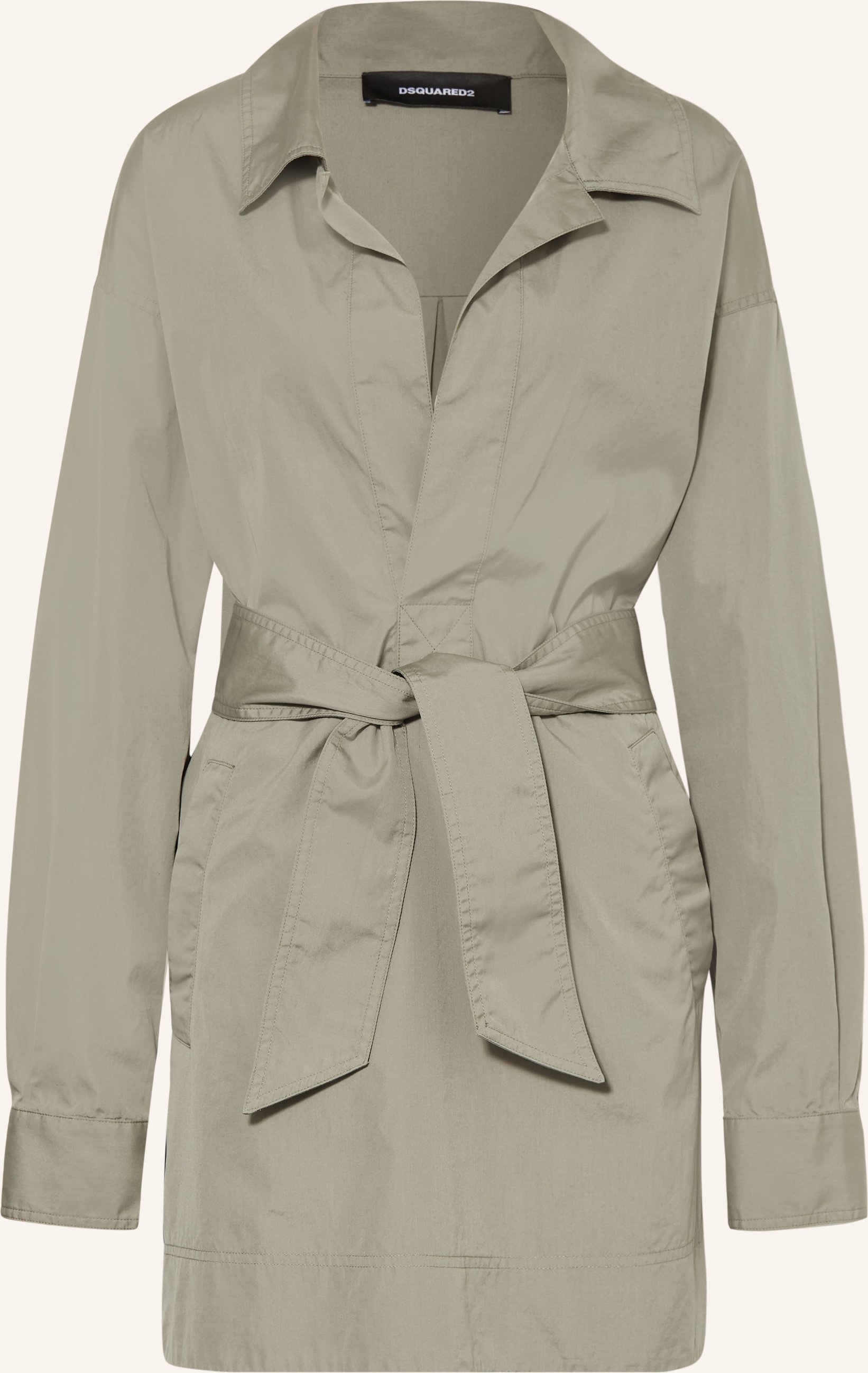 dsquared2 Hemdblusenkleid gruen
