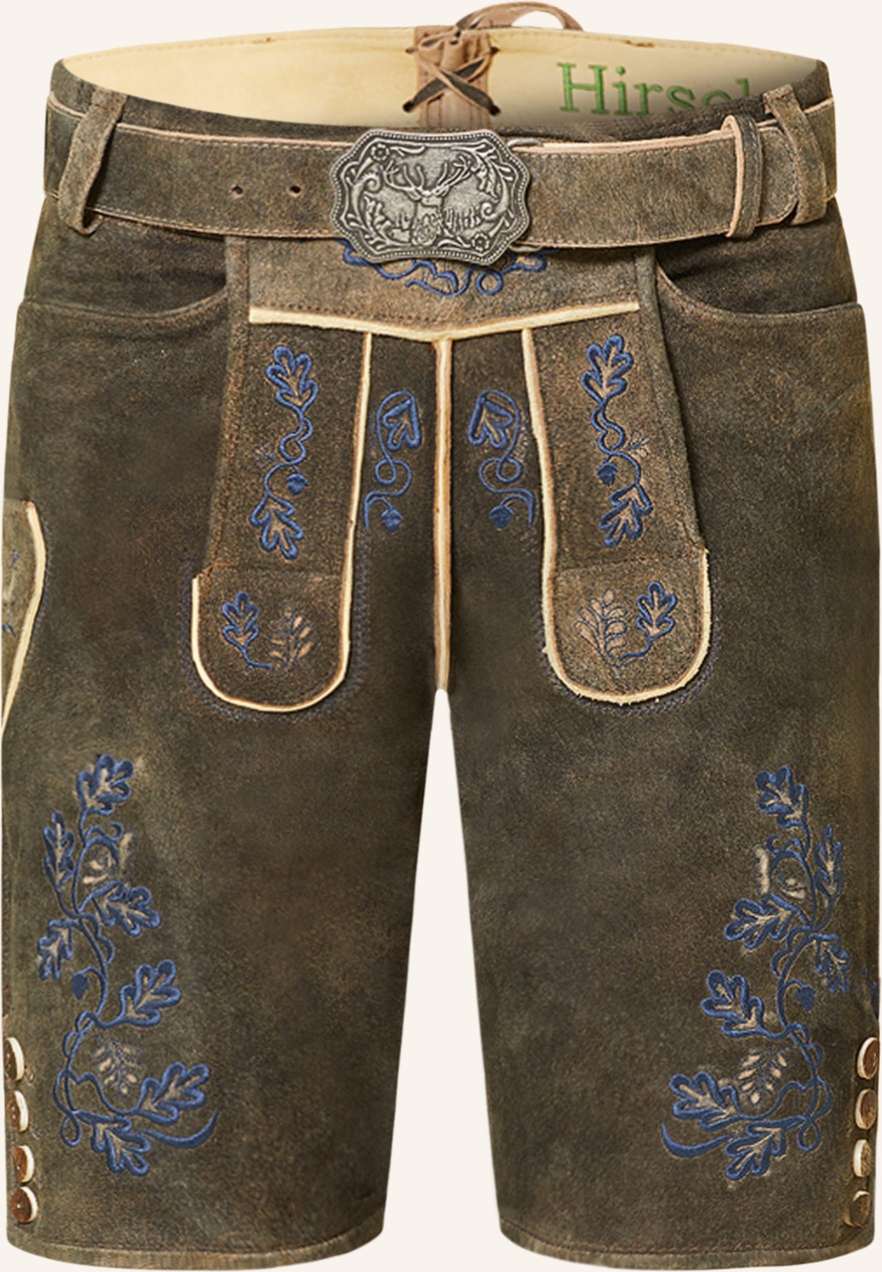 Hirscher Trachten-Lederhose Lenggries braun