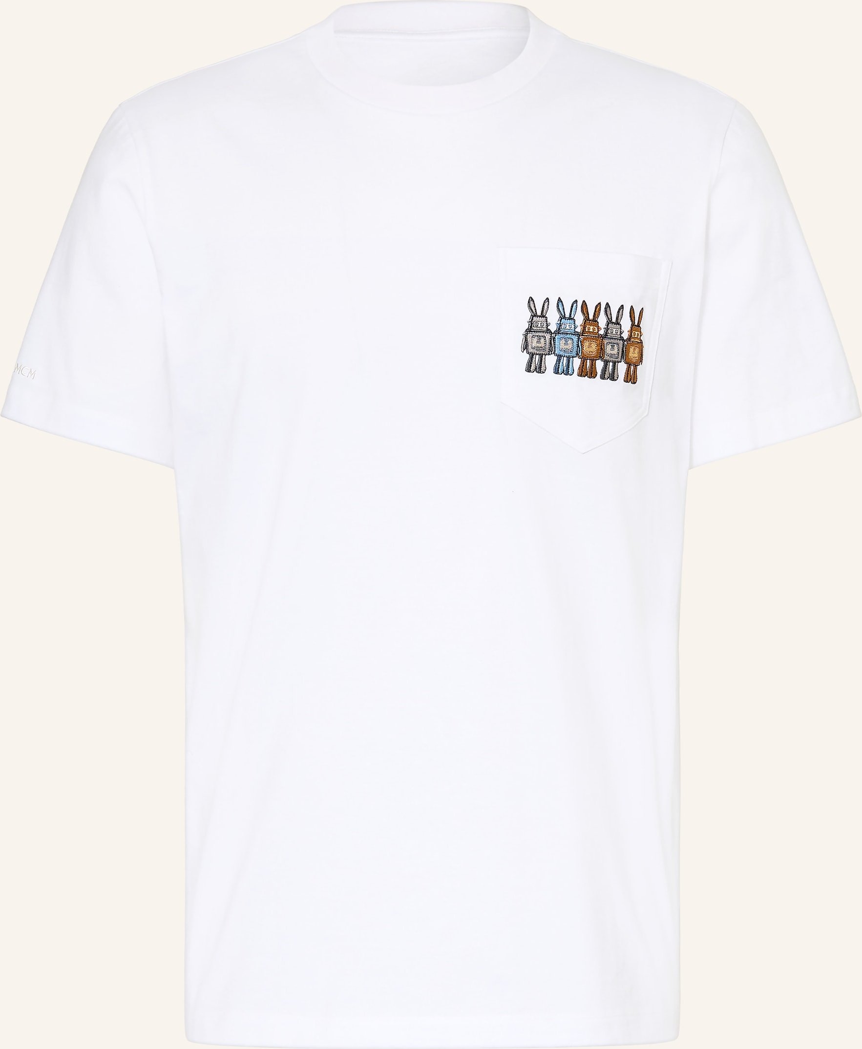 Mcm T-Shirt Rabot weiss