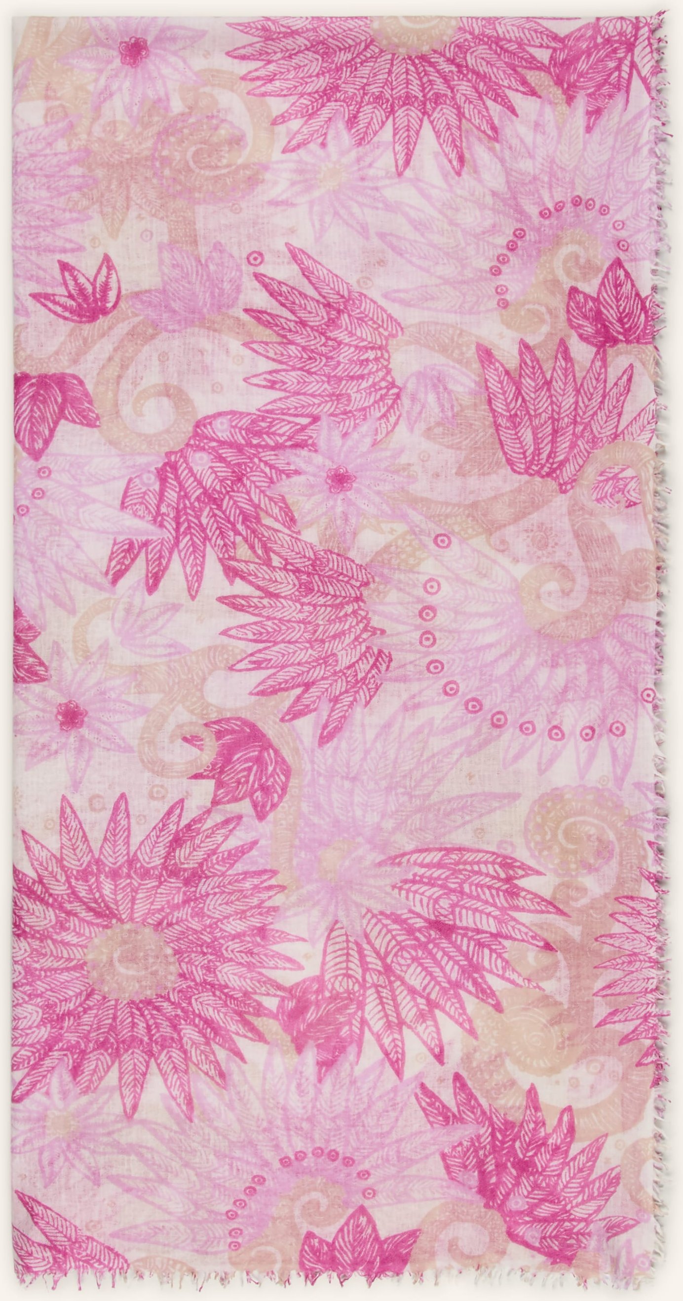 Hemisphere Schal Inke pink