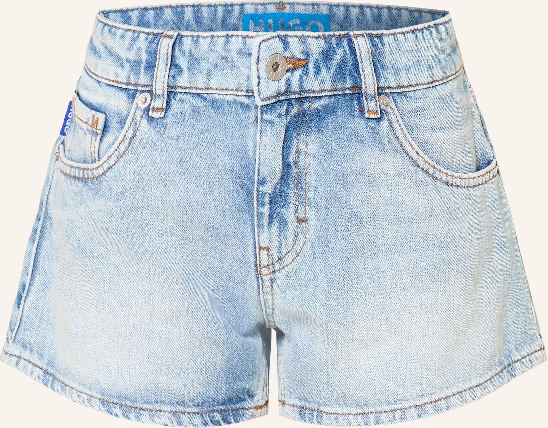Hugo Jeansshorts Galimon blau
