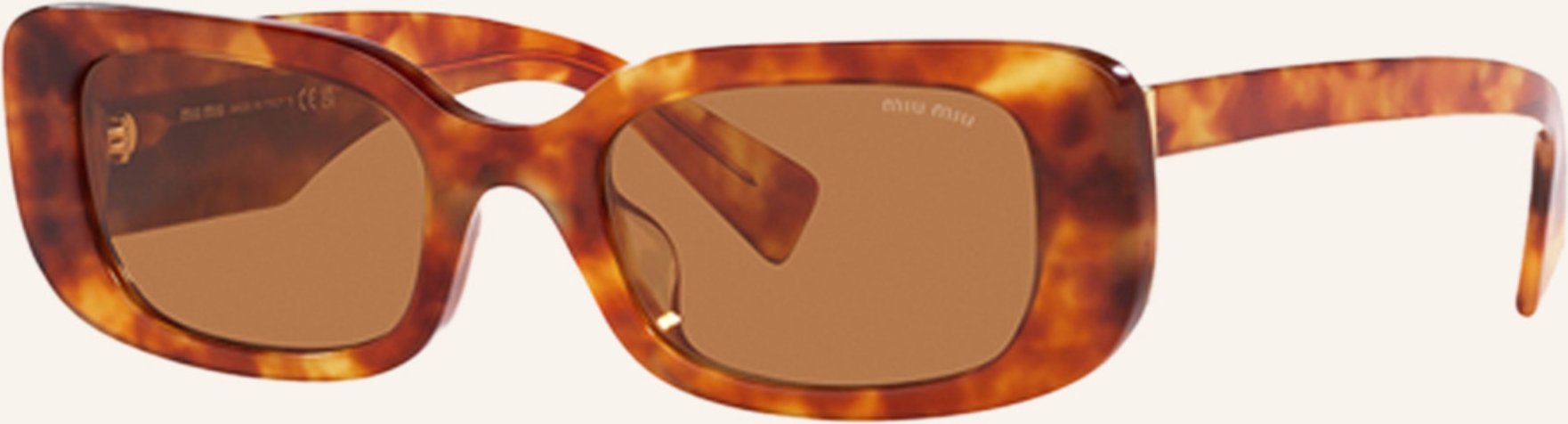 Miu Miu Sonnenbrille Mu 08ys beige
