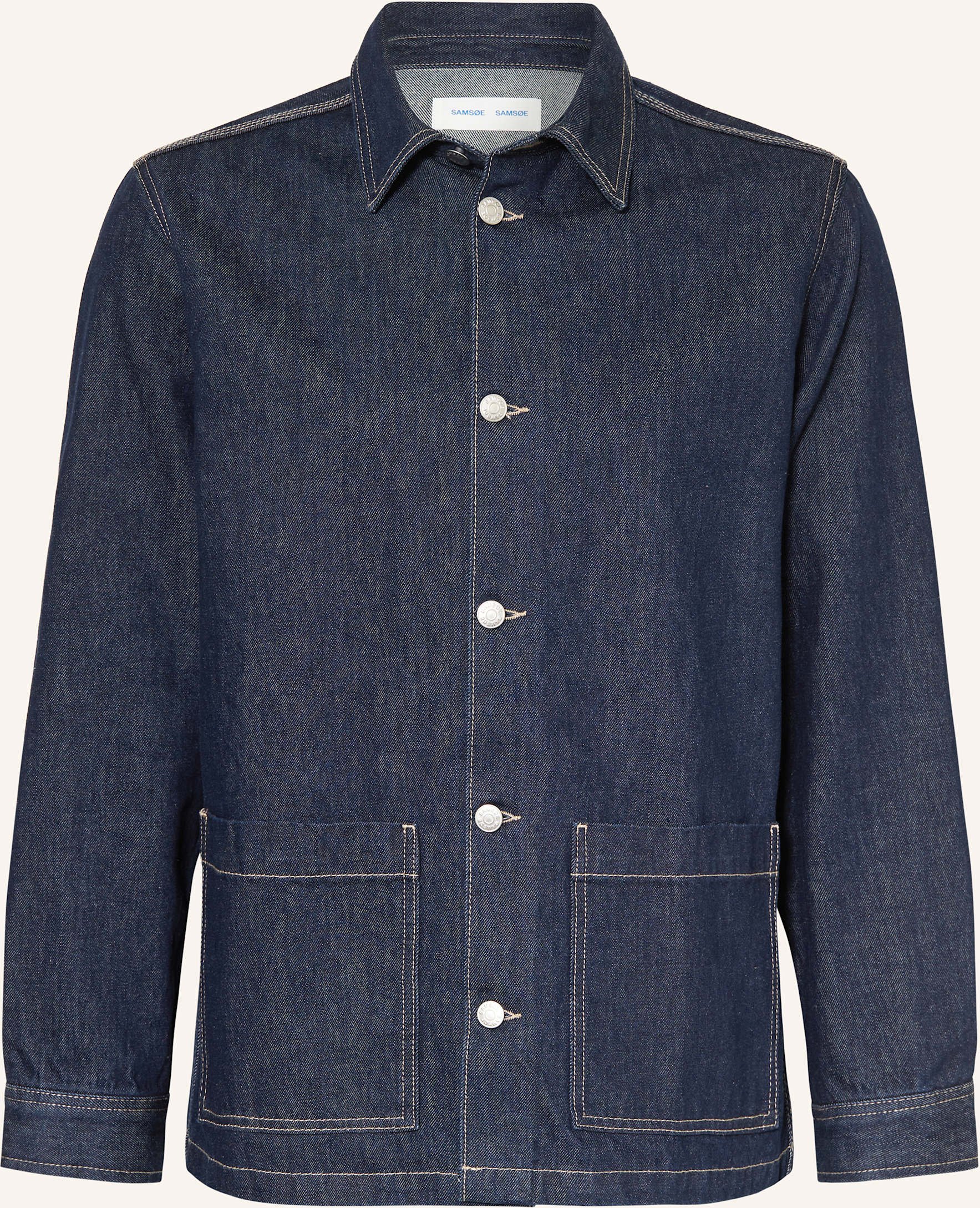 Samsøe Samsøe Jeansjacke Sahenry blau