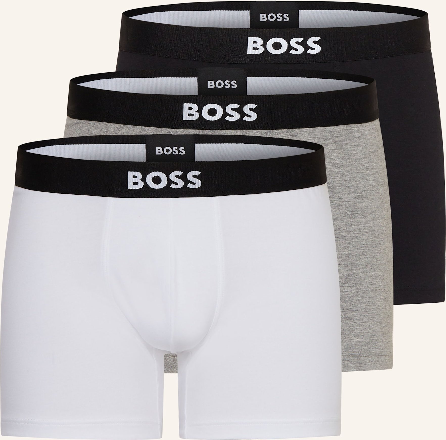 Boss 3er-Pack Boxershorts One weiss