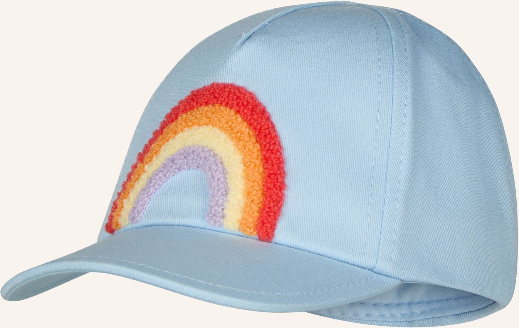 Sterntaler Basecap Regenbogen blau
