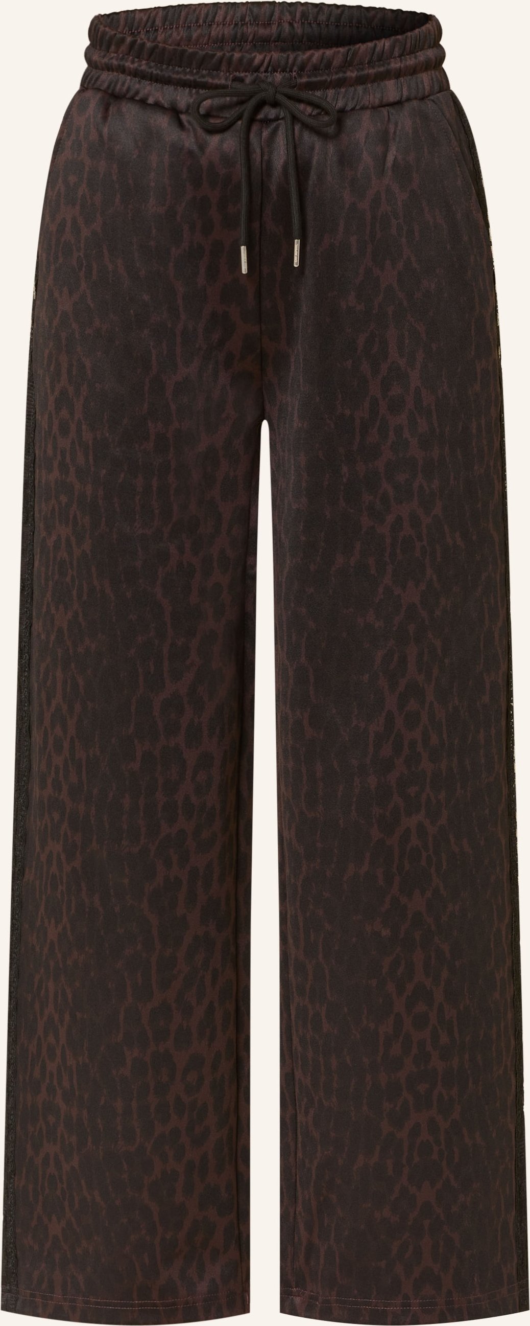 Oh April Sweatpants Kael Mit Galonstreifen schwarz