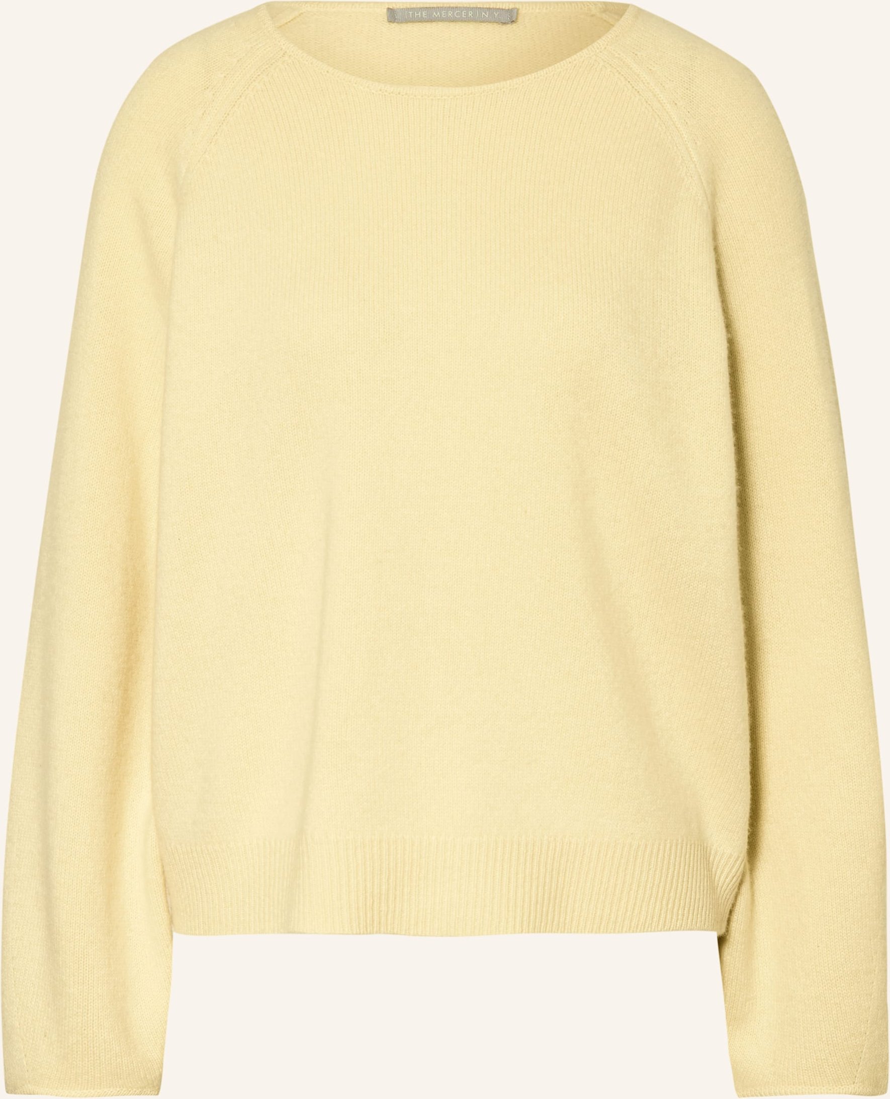 (The Mercer) N.Y. Cashmere-Pullover gelb