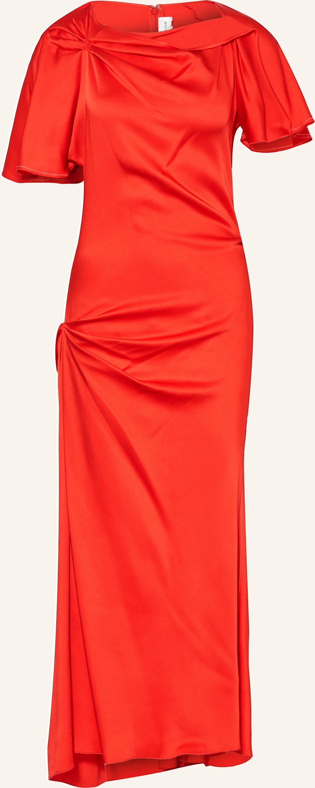 Victoria Beckham Abendkleid rot