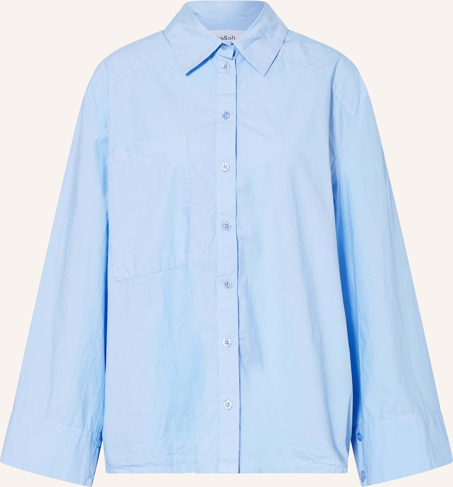 Ba&Sh Hemdbluse Adam blau