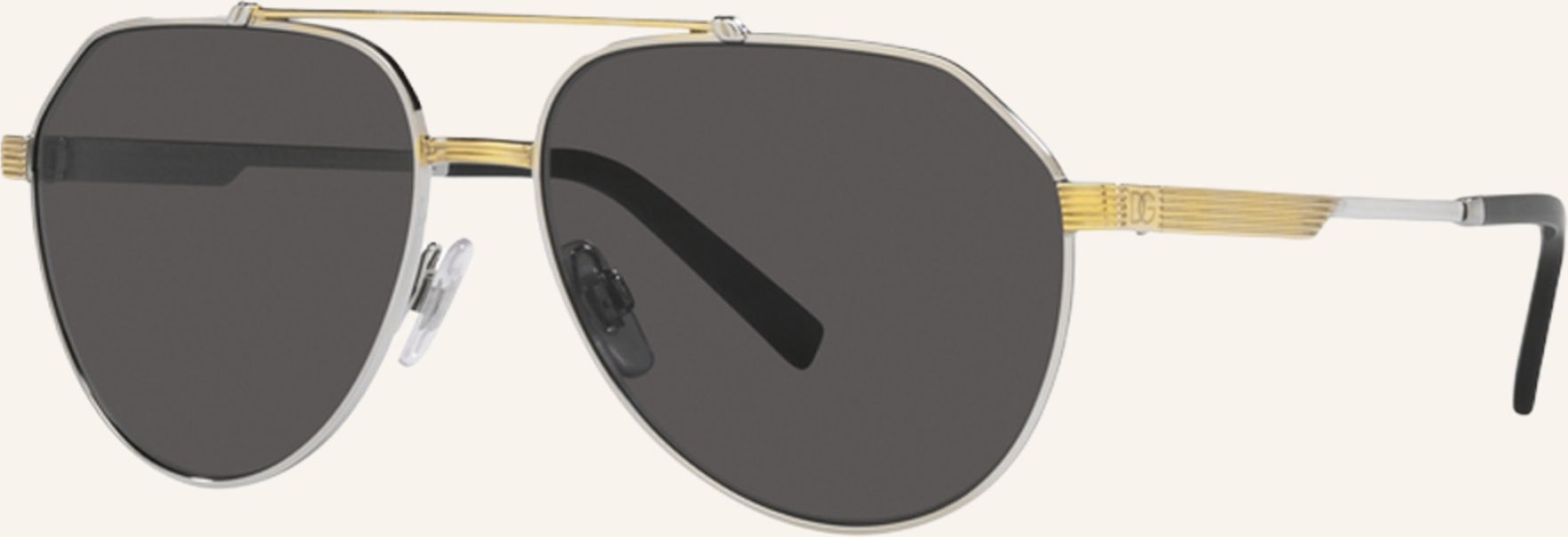 Dolce & Gabbana Sonnenbrille dg2288 silber
