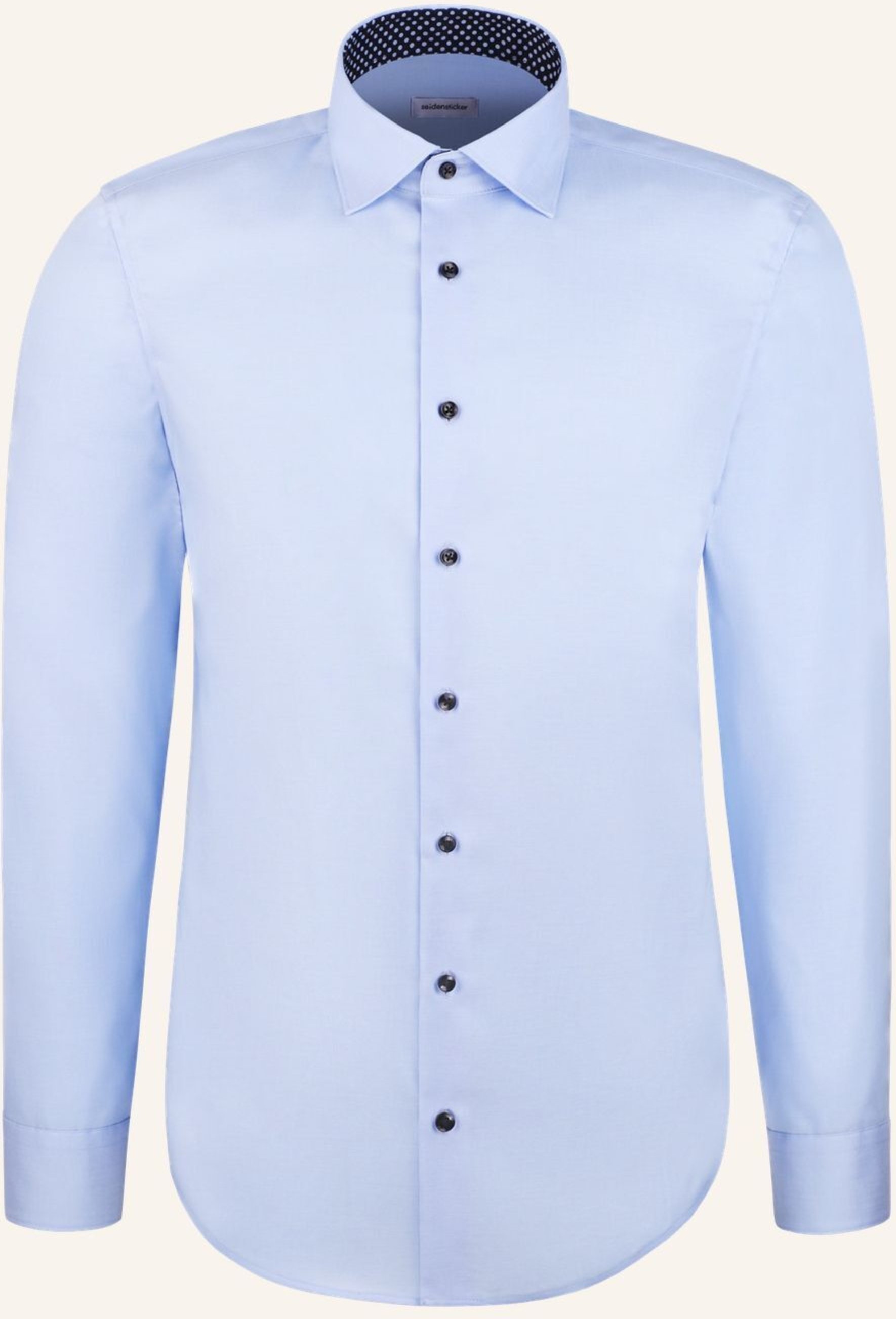 Seidensticker Business Hemd Shaped Fit blau