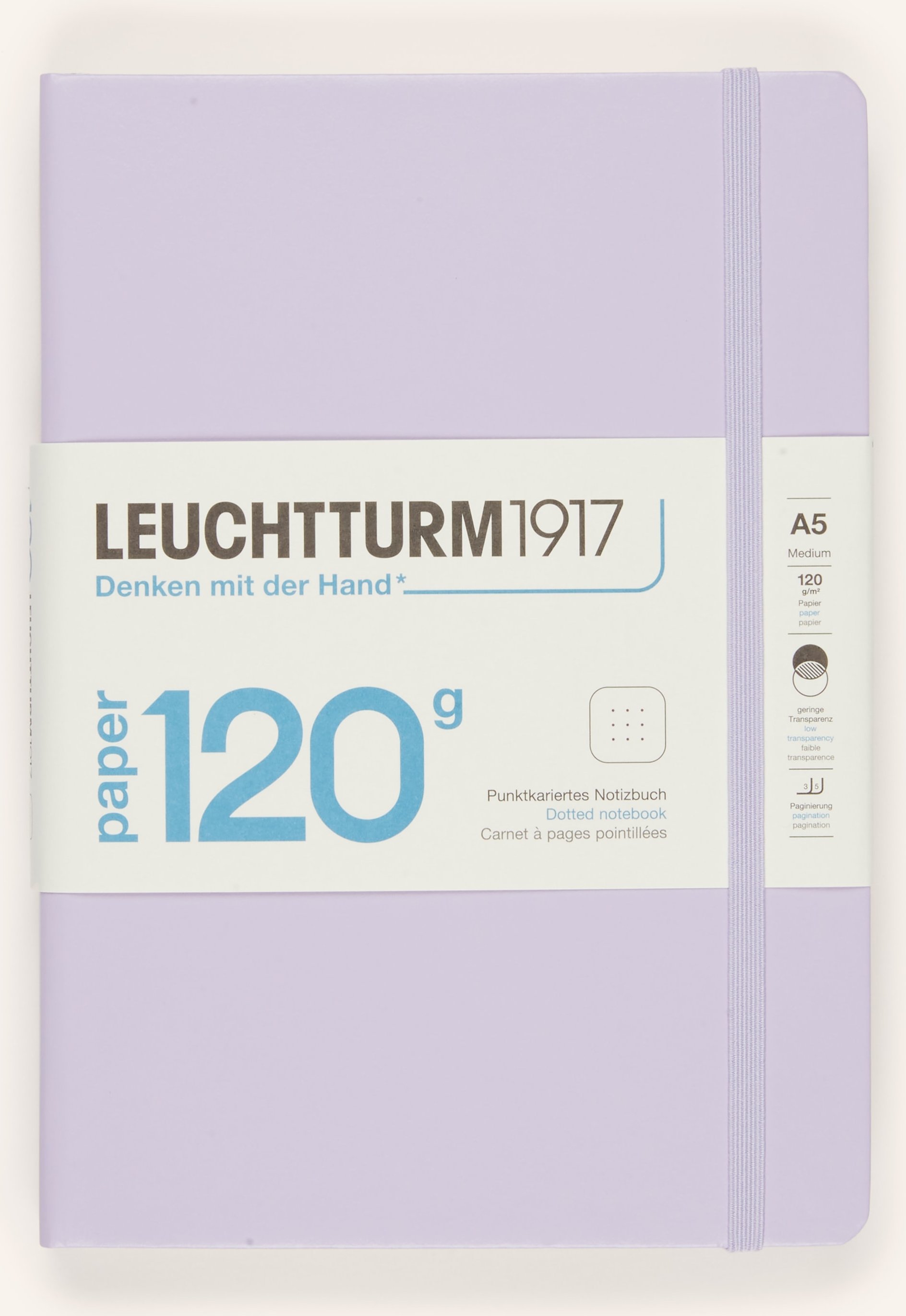 Leuchtturm Notizbuch Medium Edition 120 lila