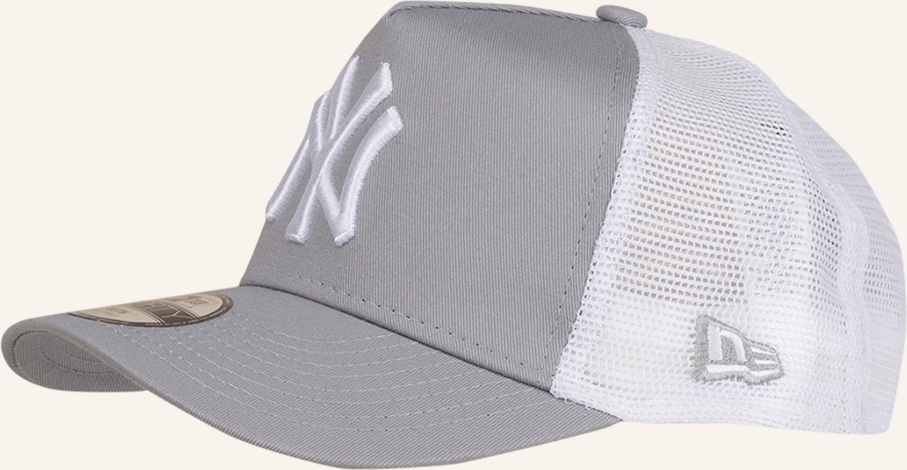 Thumbnail - New Era Cap Essential 940 Aframe Trucker grau