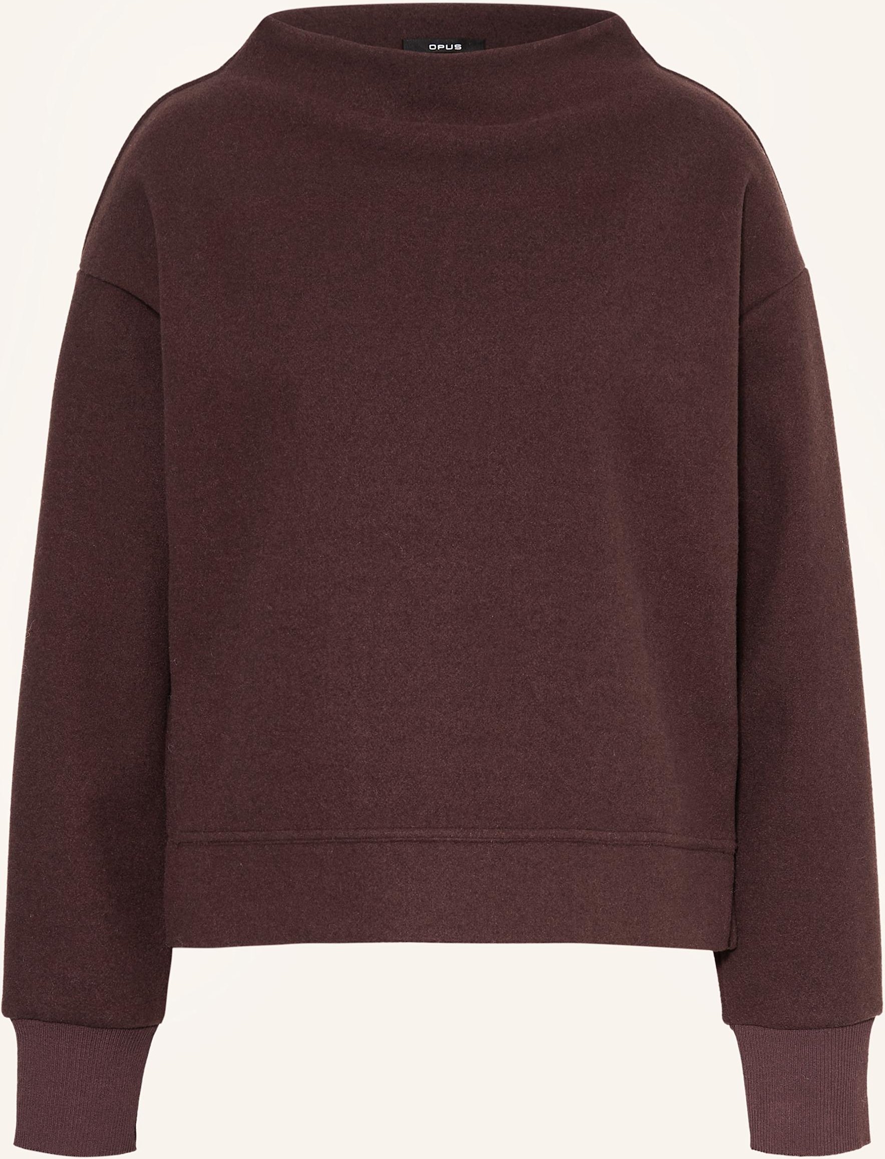 Opus Flanell-Sweatshirt Gruger rot