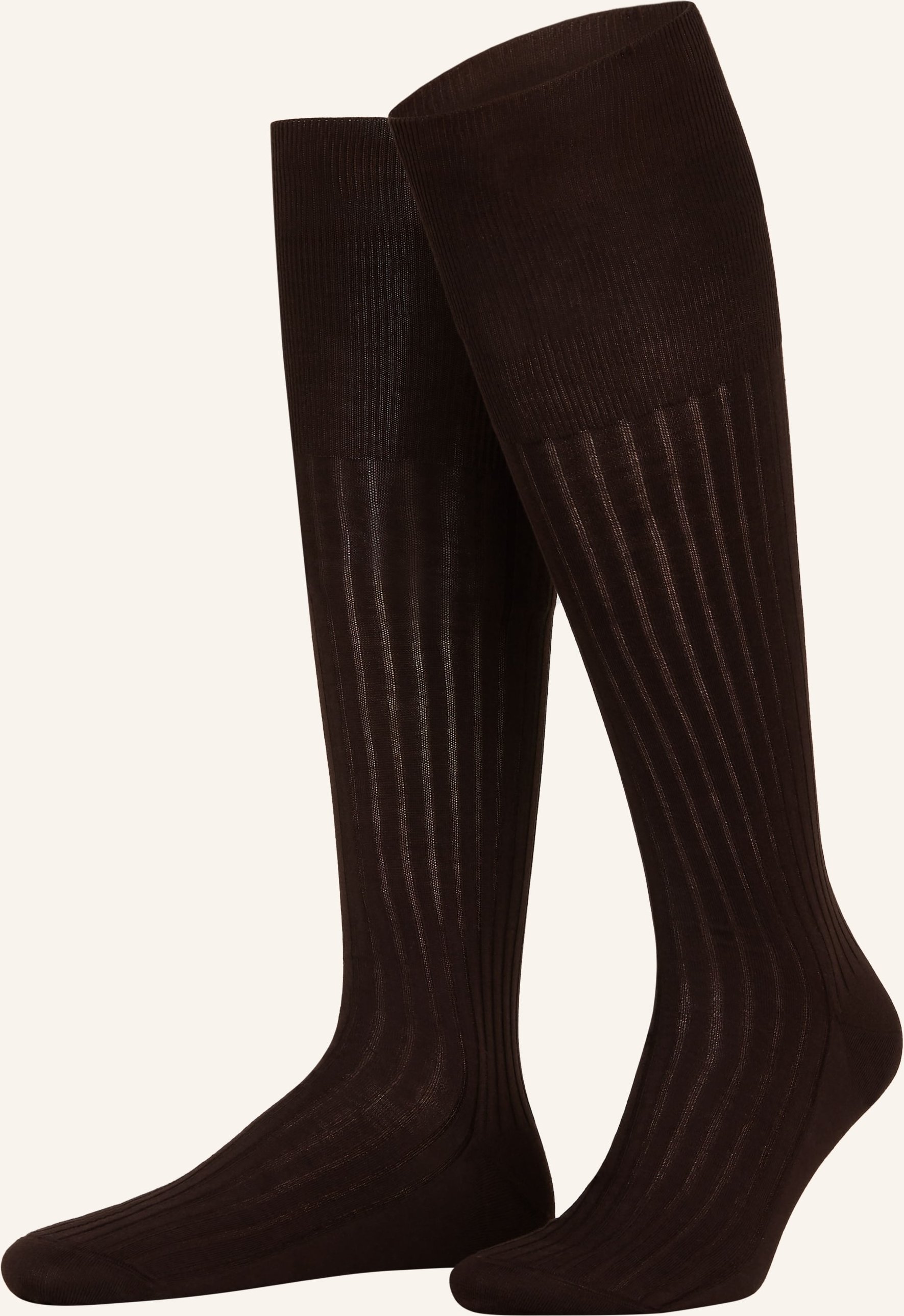 Falke Kniestrümpfe Luxury No.13 braun