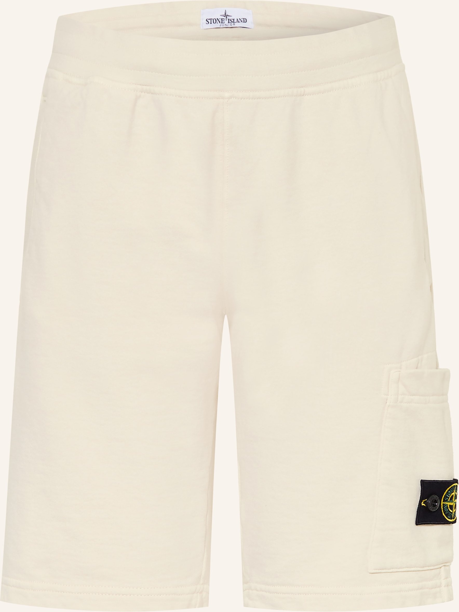 Stone Island Junior Sweatshorts beige