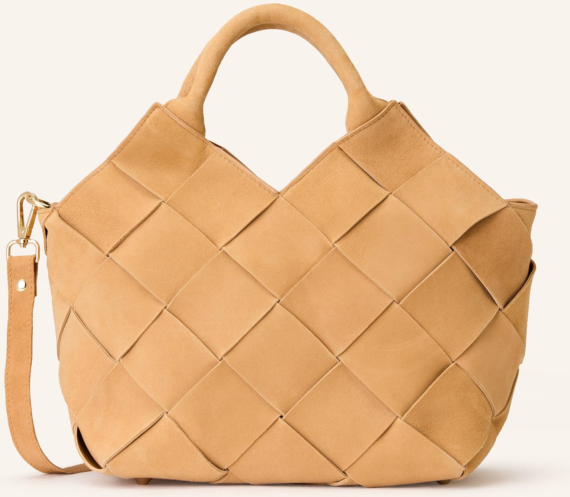 Thumbnail - Viamailbag Handtasche Benny Madras beige