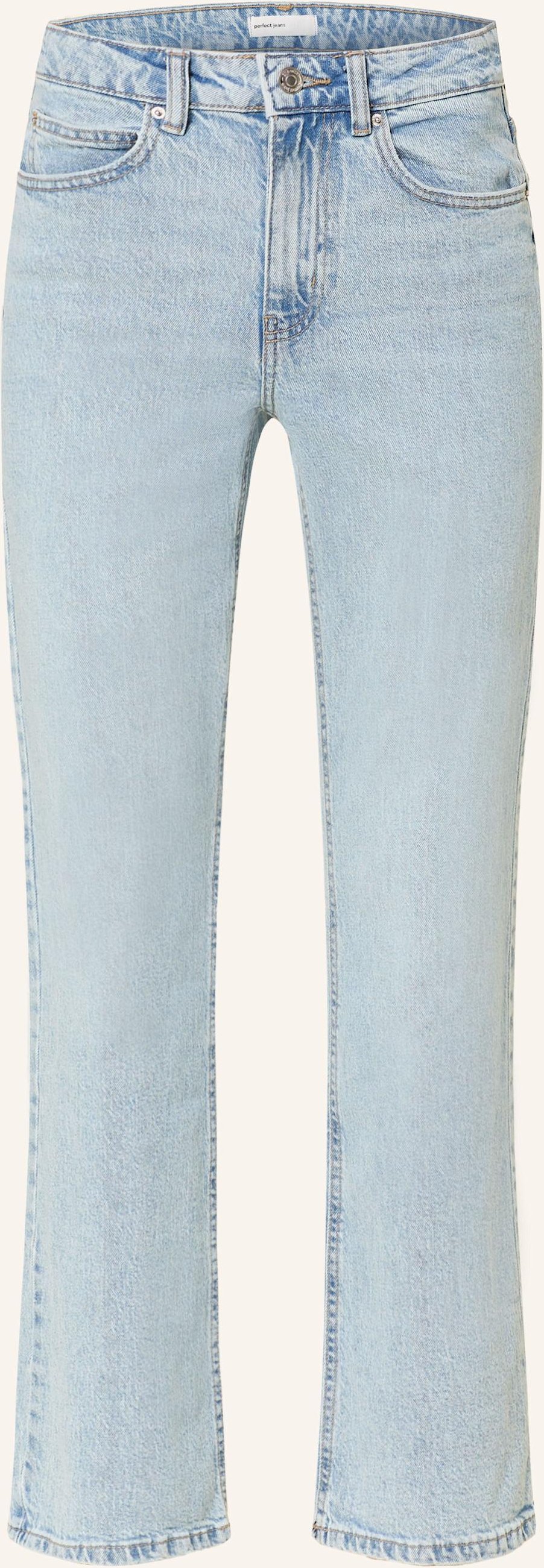 Gina Tricot Bootcut Jeans blau