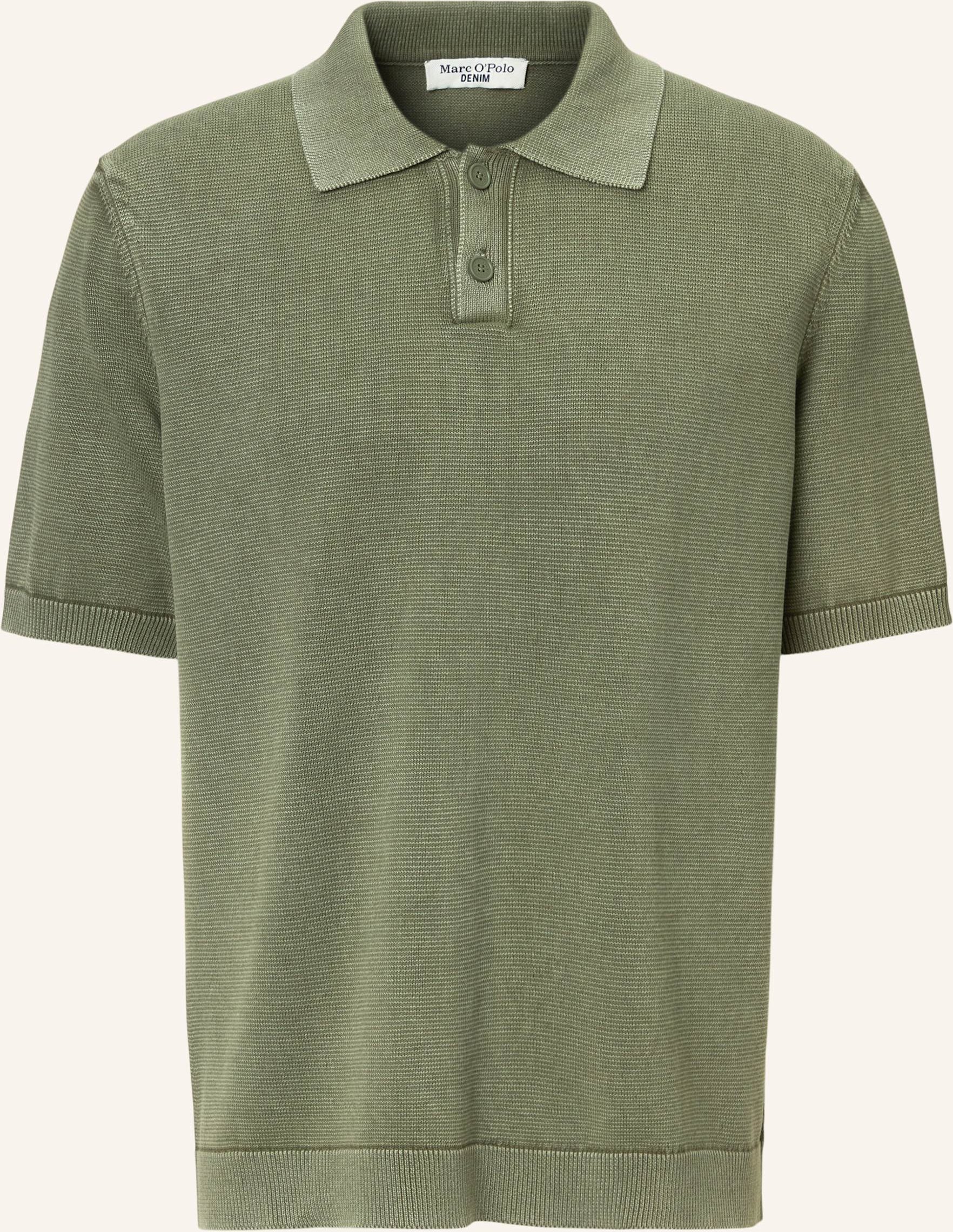 Marc O'polo Denim Strick-Poloshirt gruen