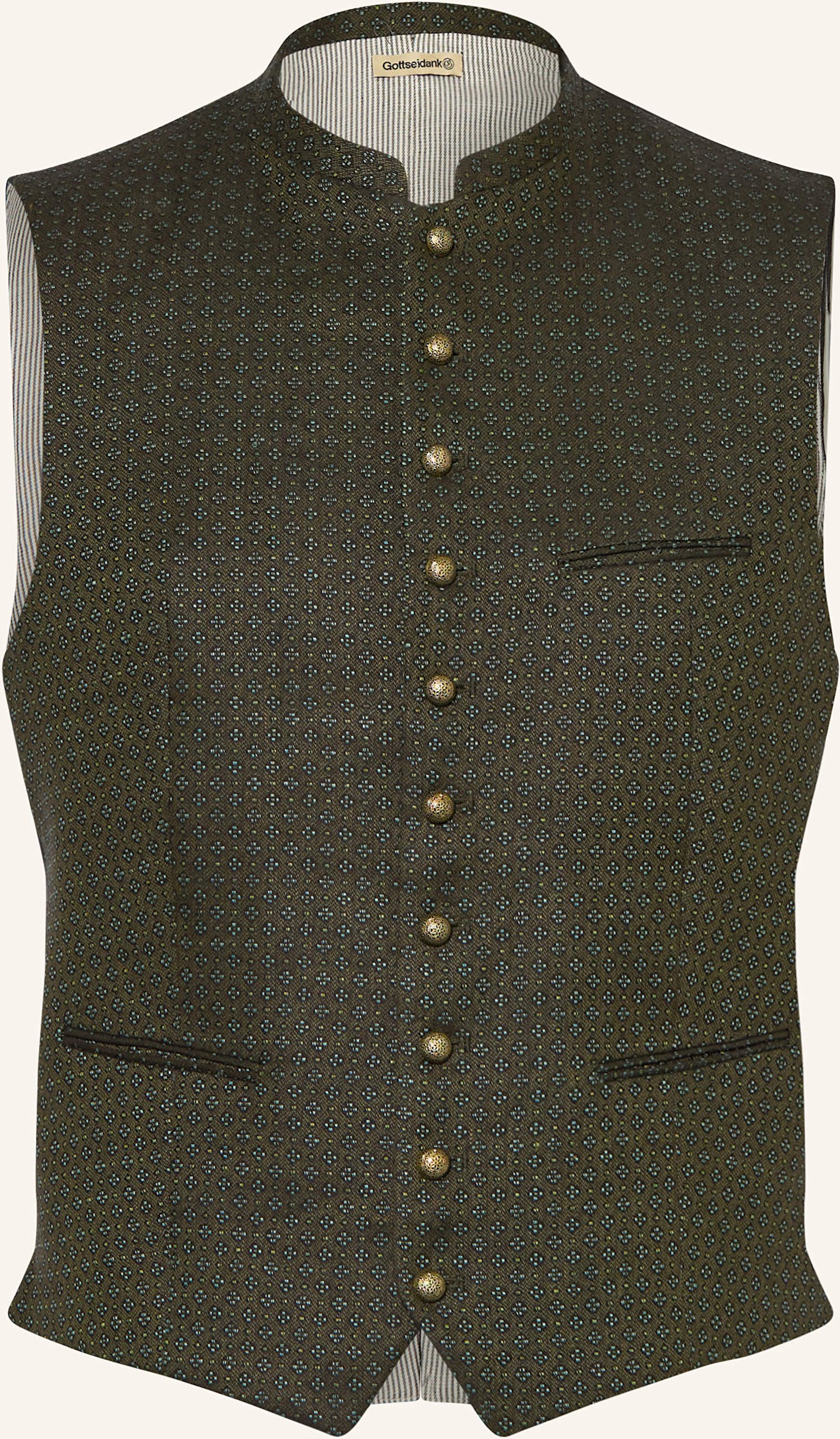 Gottseidank Trachtenweste Konstantin gruen