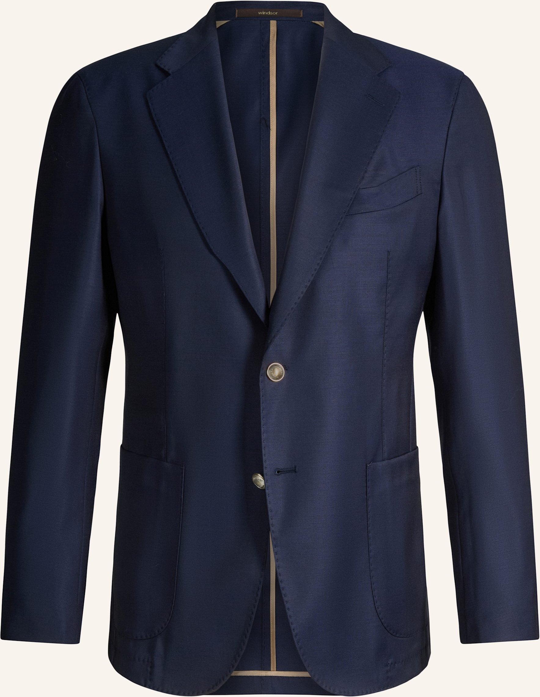 Windsor. Baukasten Sakko Shaped Fit blau