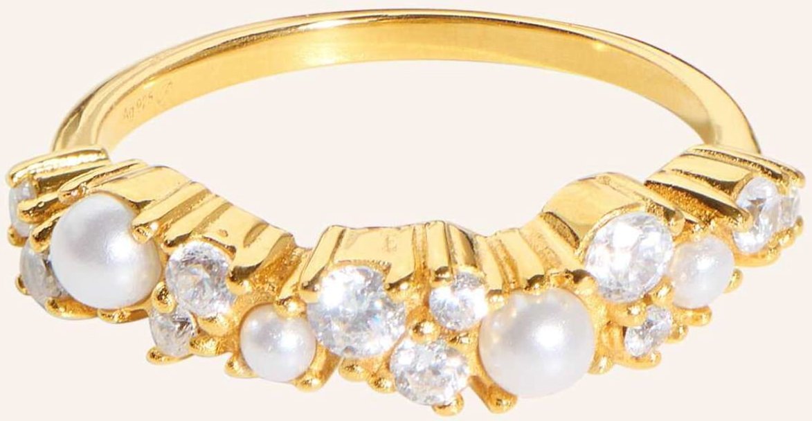 Pompidou Ring Alice By Glambou gold