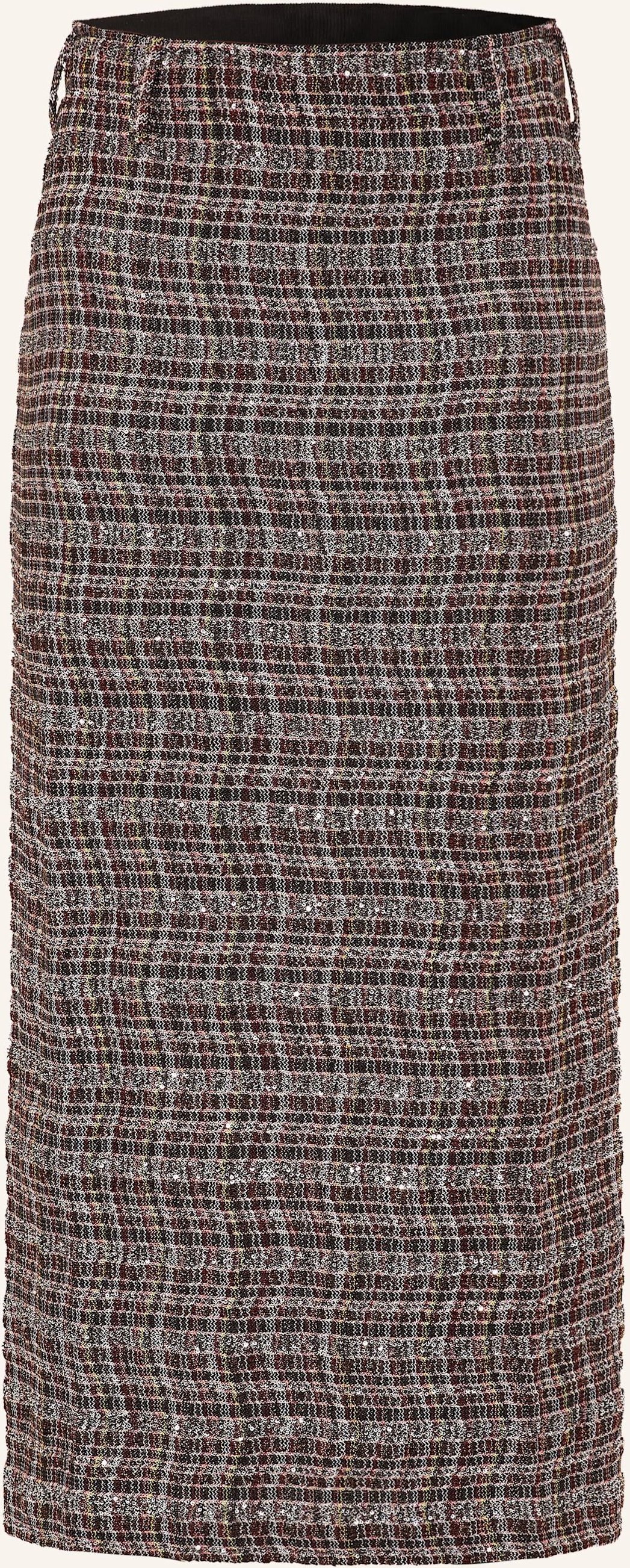 Thumbnail - Missoni Strickrock Mit Glitzergarn Und Pailletten rot