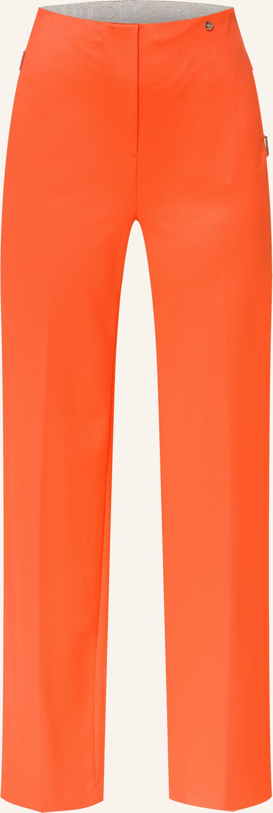 Marc Cain Marlenehose Aus Jersey rot