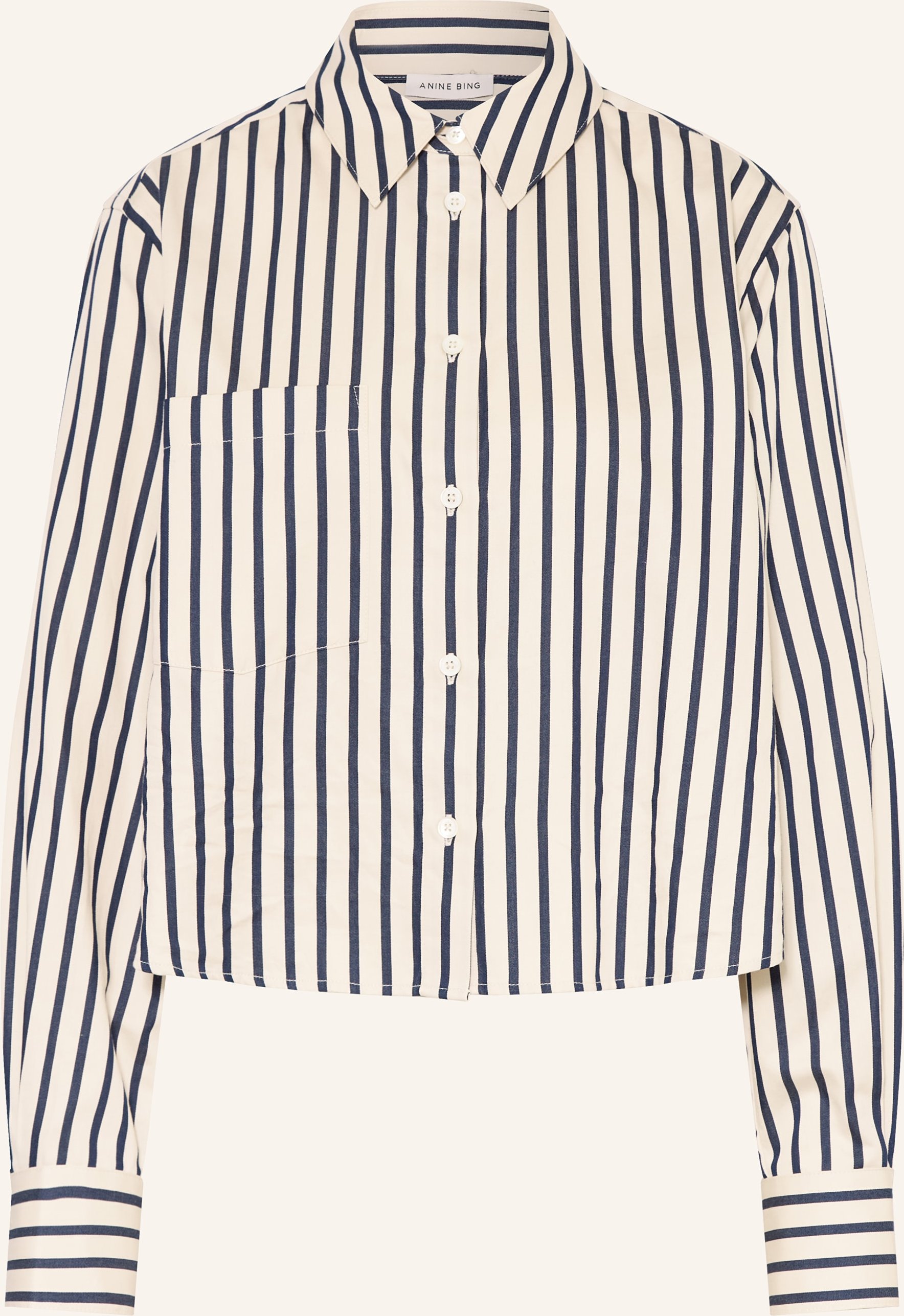 Anine Bing Hemdbluse Essie schwarz