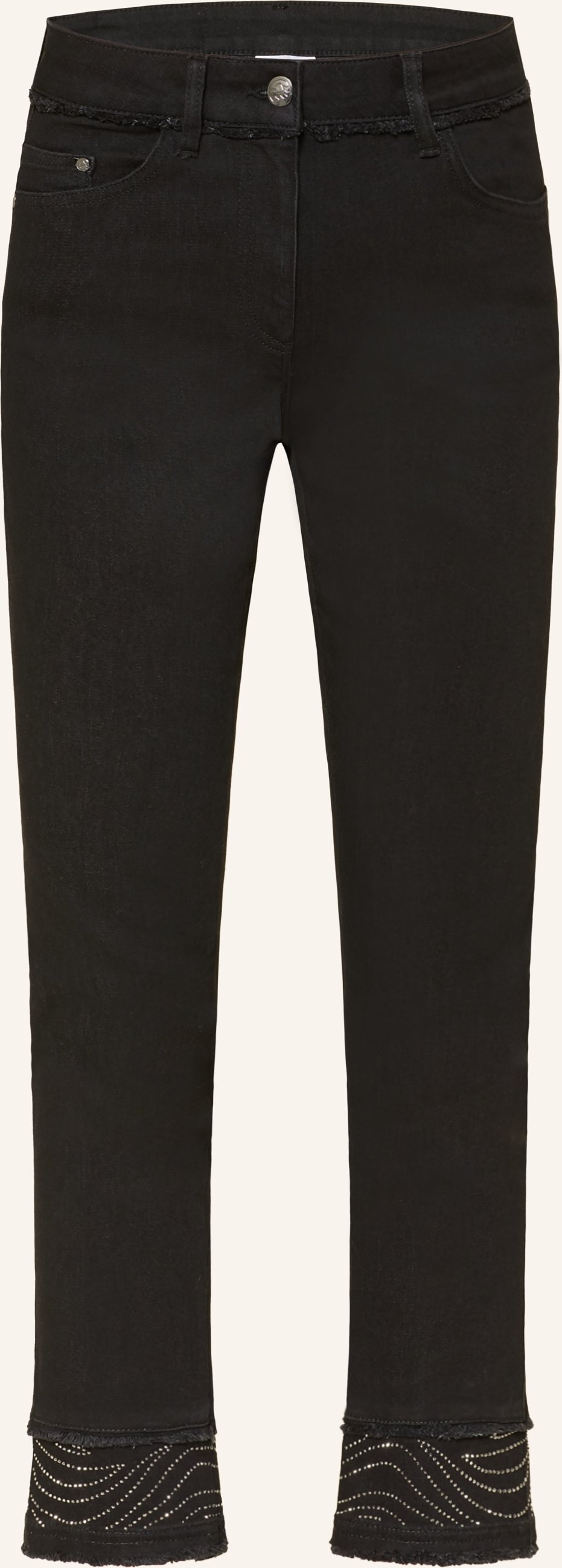 Sportalm Jeans Mit Schmucksteinen schwarz