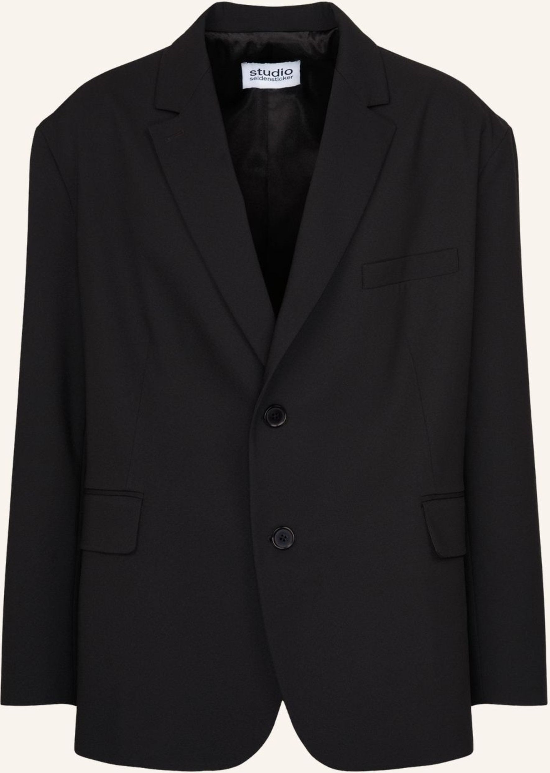 Studio Seidensticker Jacke, Blazer, Sakko Oversized schwarz